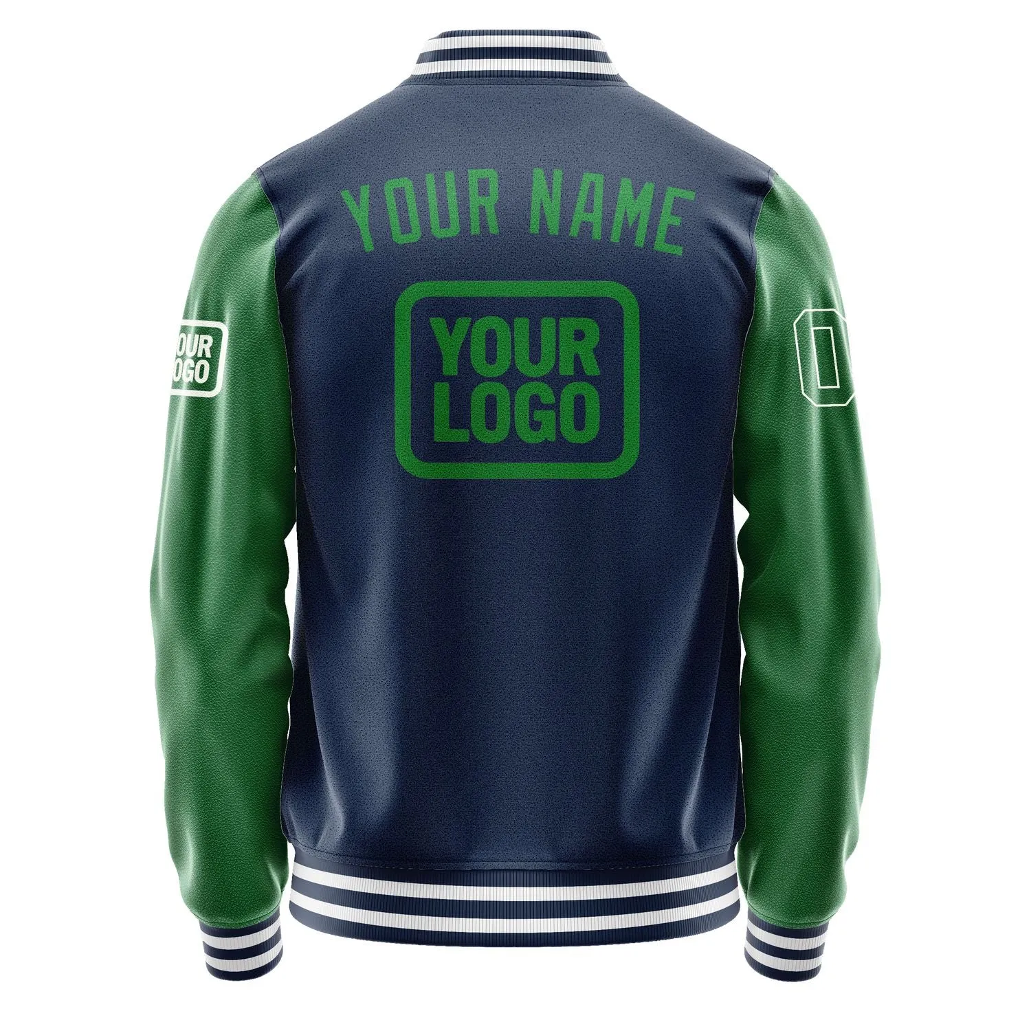 Custom Blue Emerald Green Jacket sold by Tailorly product image thumbnail 4