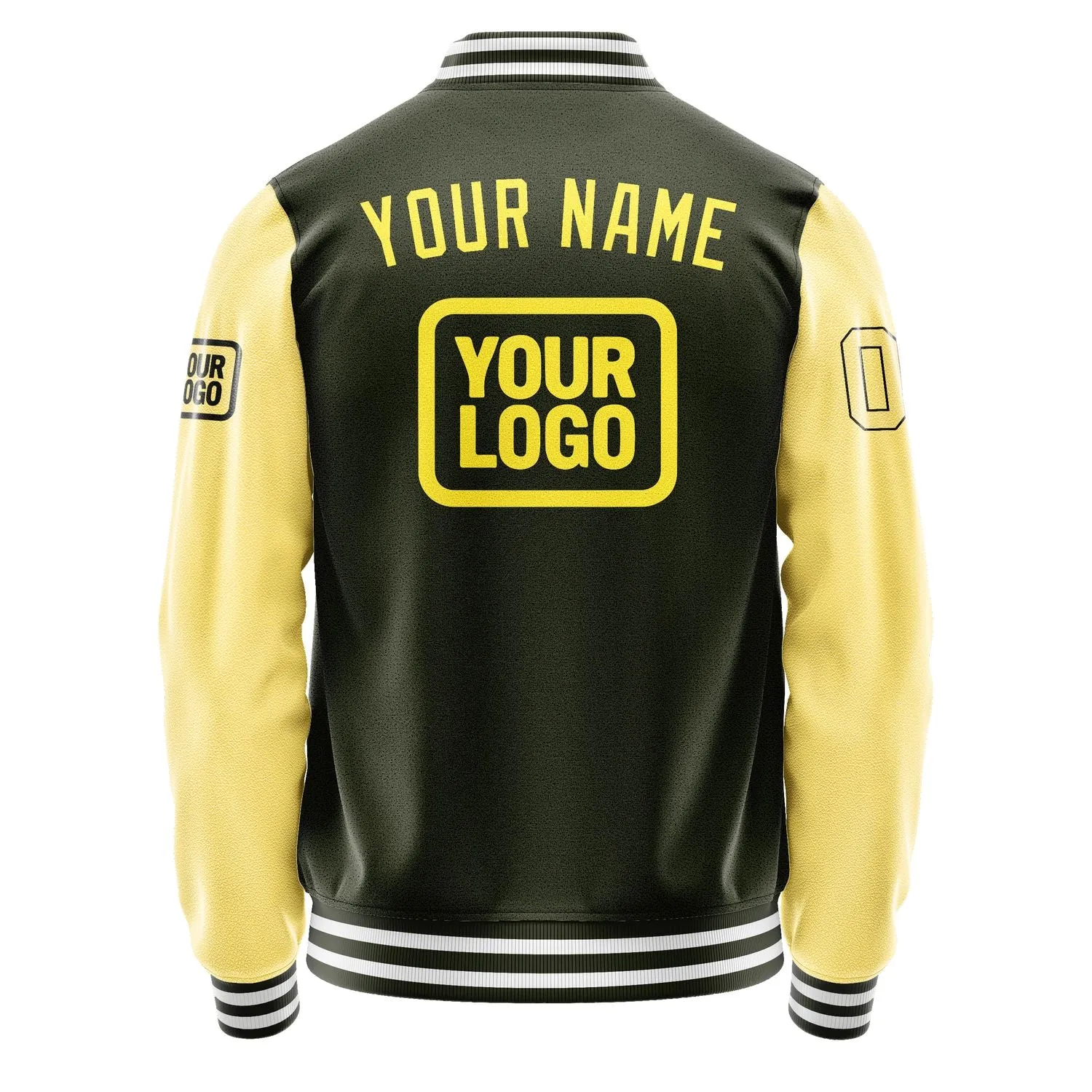 Custom Olive Light Yellow Jacket sold by Tailorly product image thumbnail 4