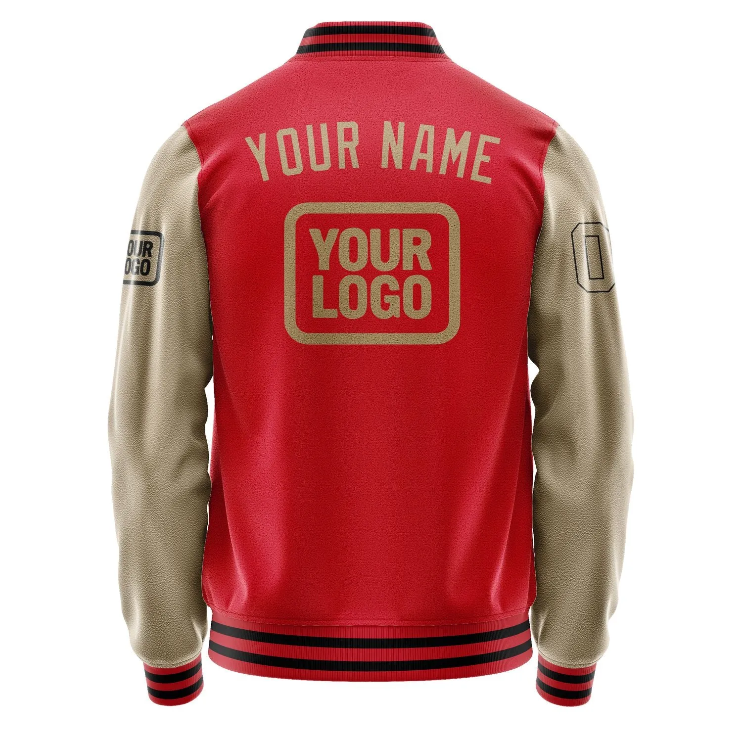 Custom Red Light Khaki Jacket sold by Tailorly product image thumbnail 4