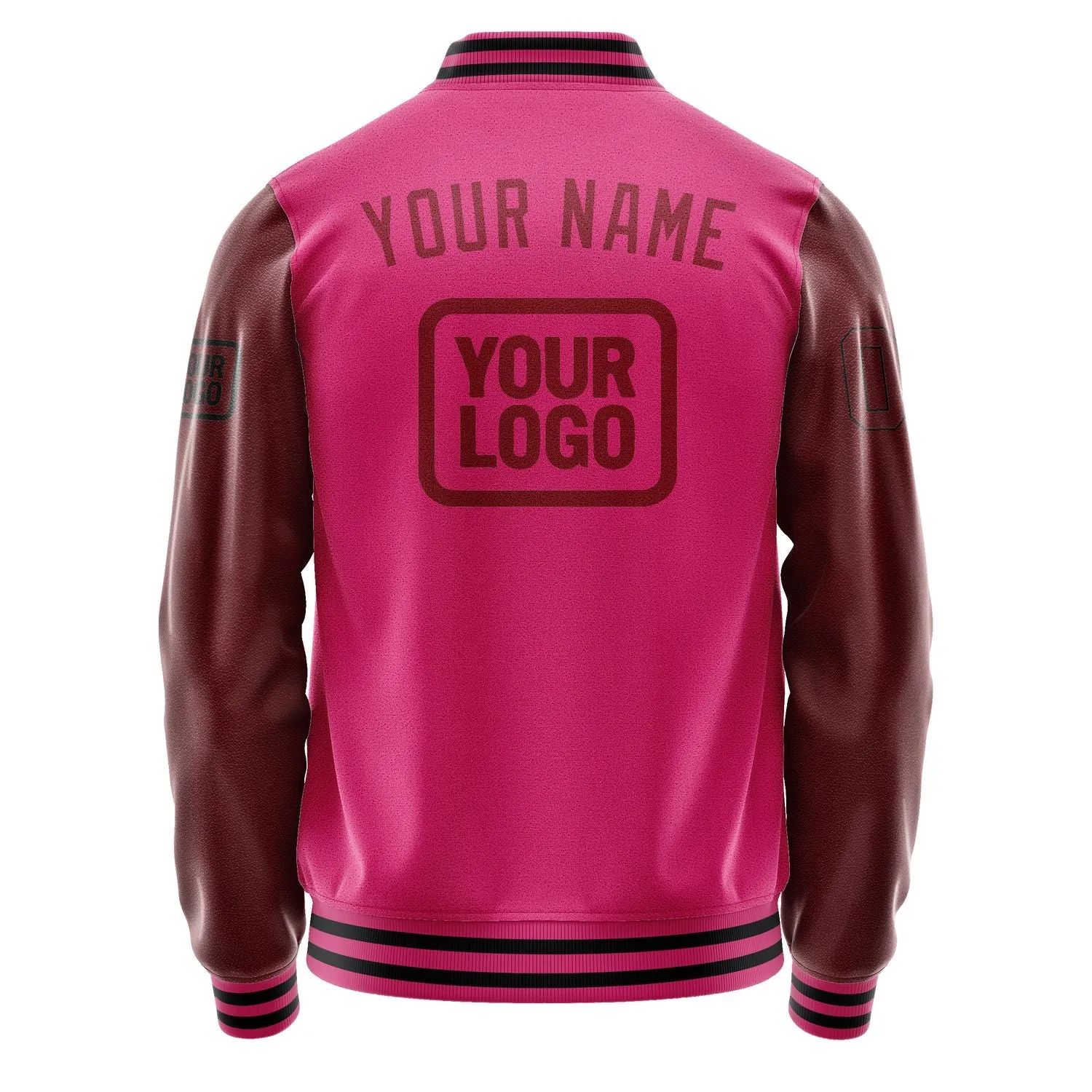 Custom Pink Crimson Red Jacket sold by Tailorly product image thumbnail 4