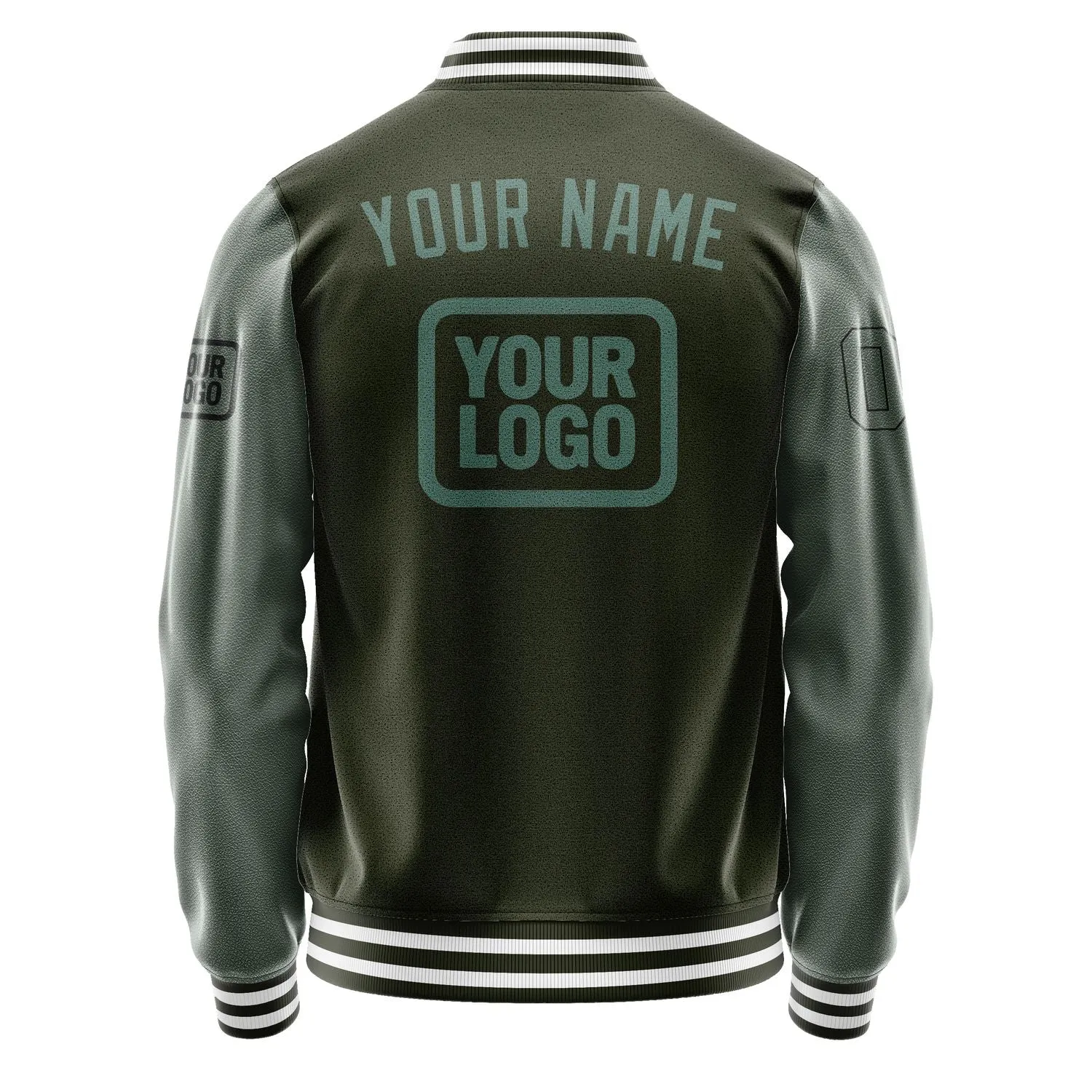 Custom Olive Blue Green Jacket sold by Tailorly product image thumbnail 4