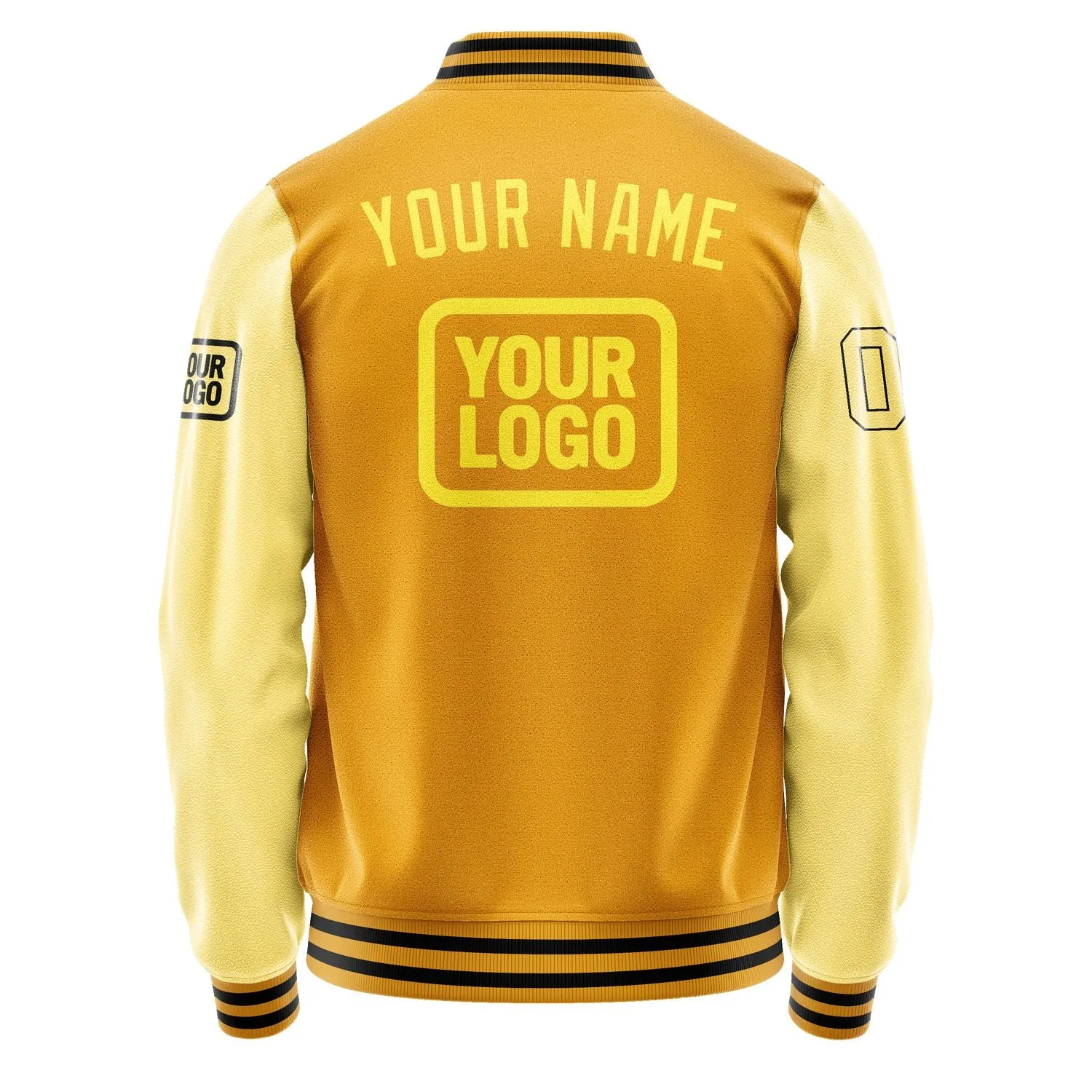 Custom Yellow Light Yellow Jacket sold by Tailorly product image thumbnail 4