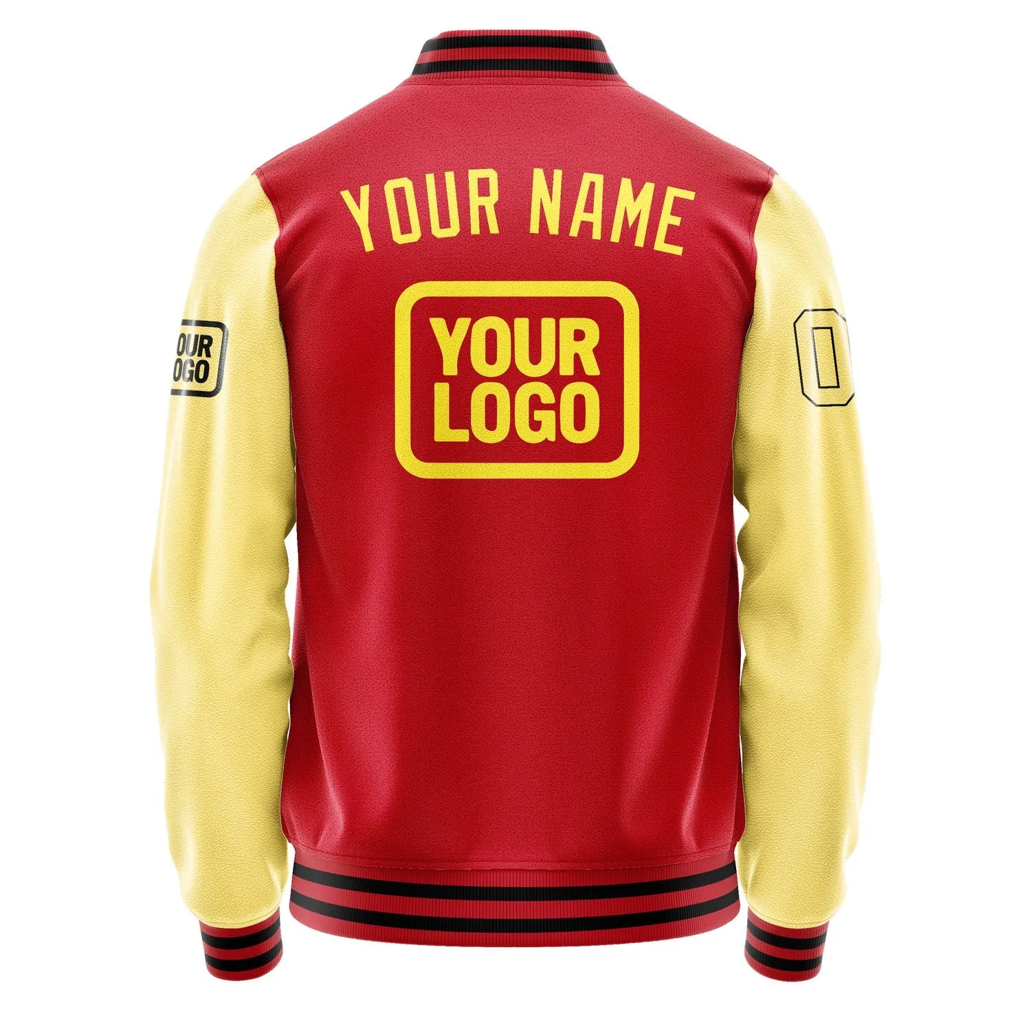 Custom Red Light Yellow Jacket sold by Tailorly product image thumbnail 4