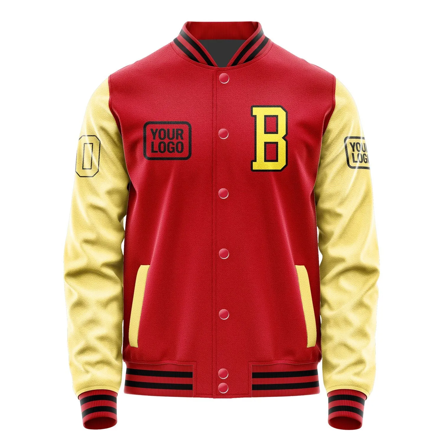 Custom Red Light Yellow Jacket sold by Tailorly product image thumbnail 2