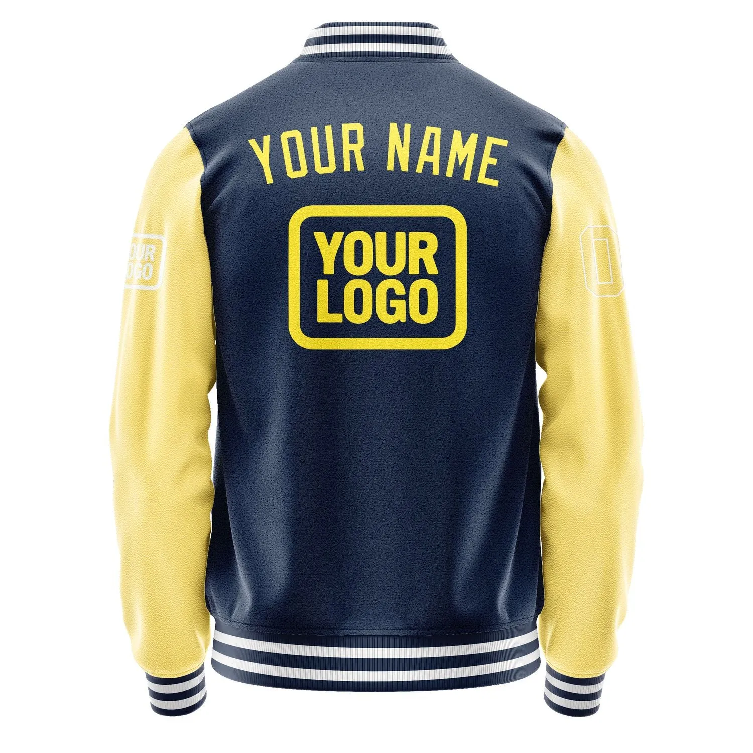 Custom Blue Light Yellow Jacket sold by Tailorly product image thumbnail 4