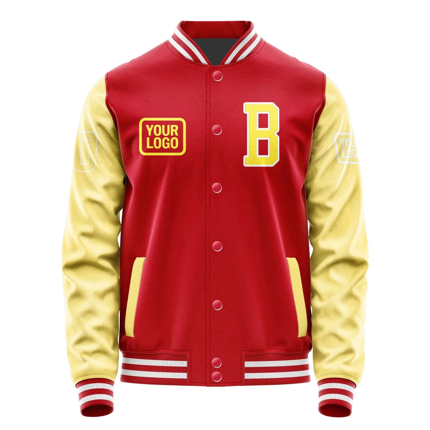 Custom Red Light Yellow Jacket sold by Tailorly product image thumbnail 2