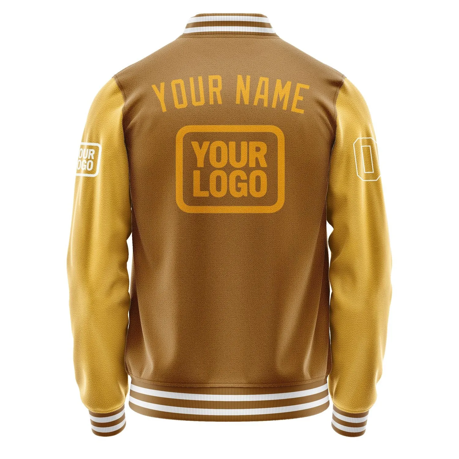 Custom Khaki Yellow Jacket sold by Tailorly product image thumbnail 4