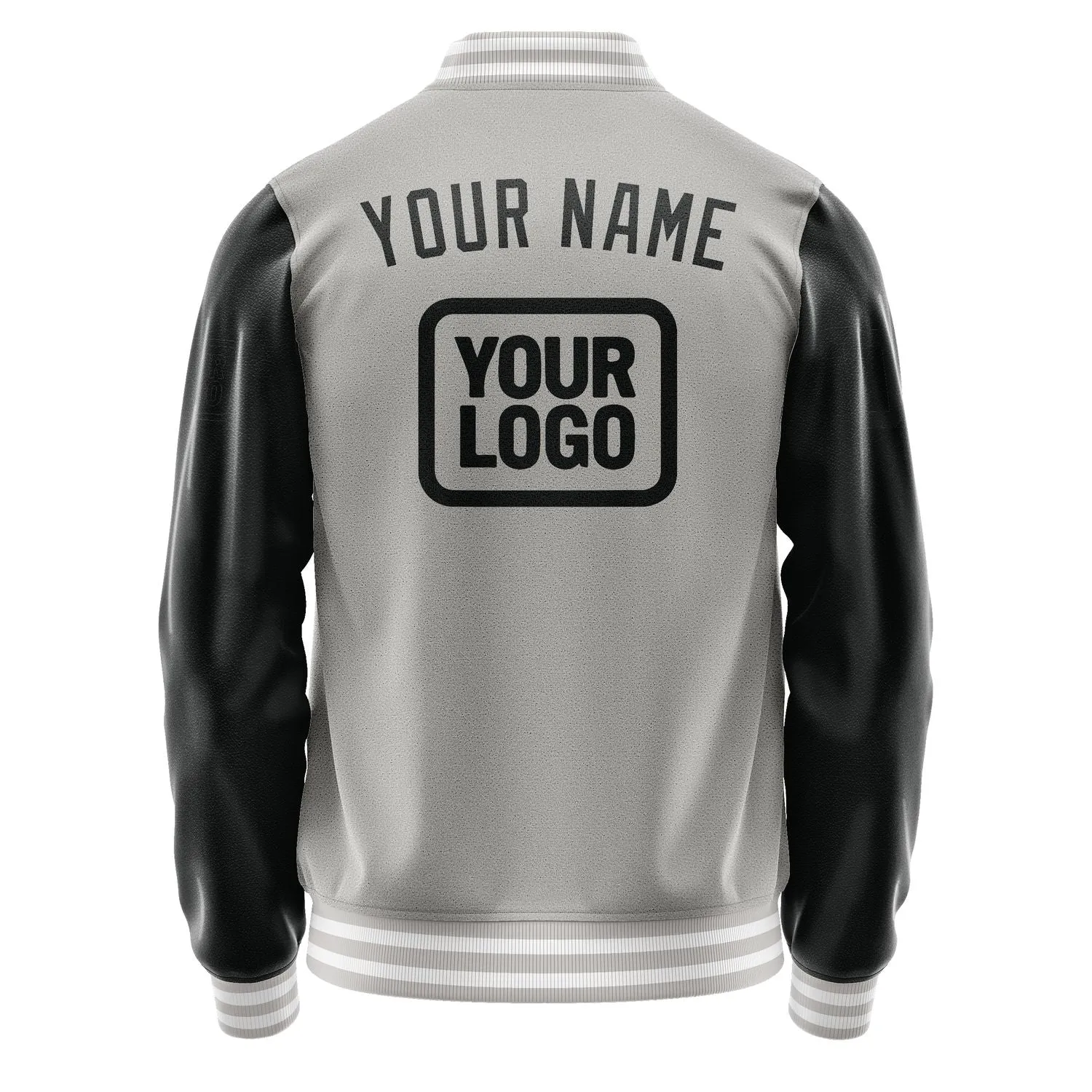 Custom Gray Black Jacket sold by Tailorly product image thumbnail 4