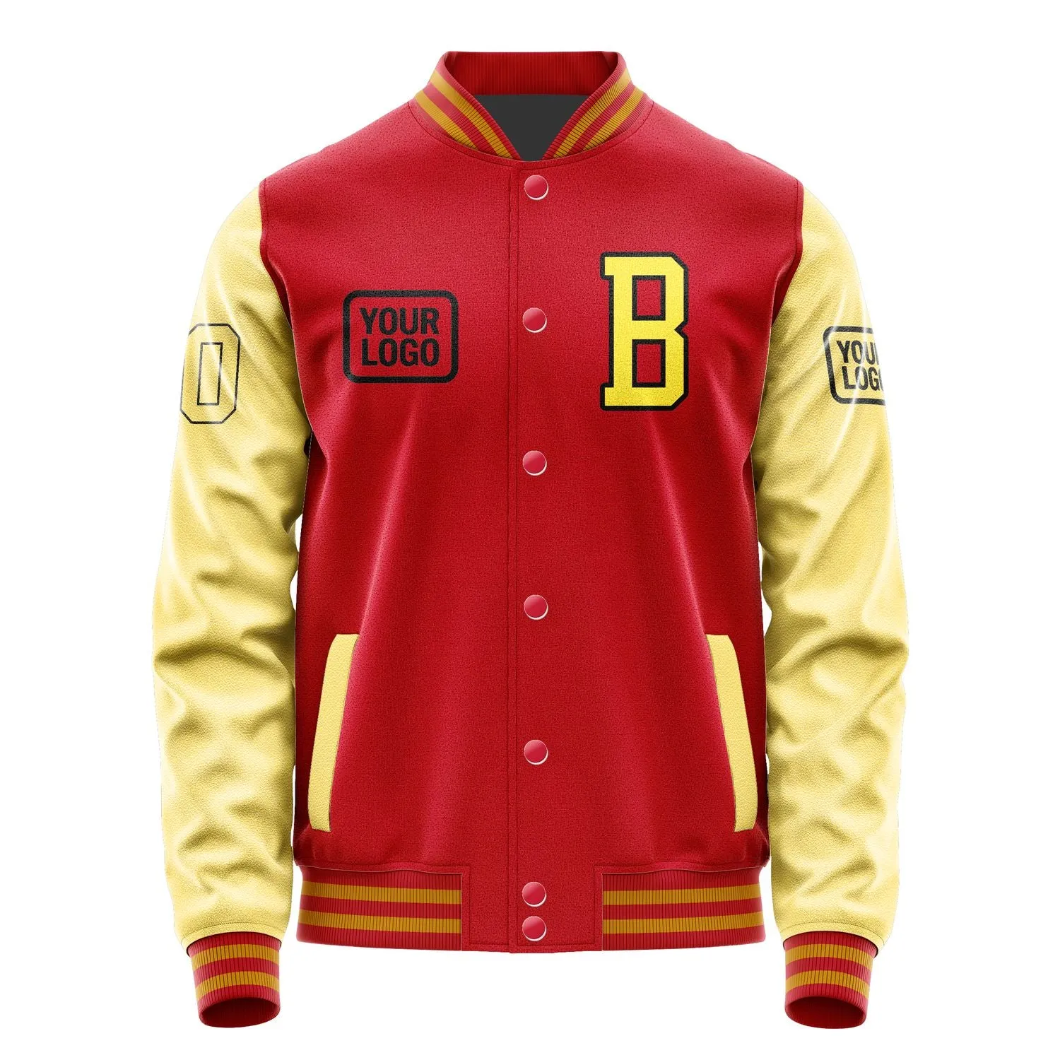 Custom Red Light Yellow Jacket sold by Tailorly product image thumbnail 2