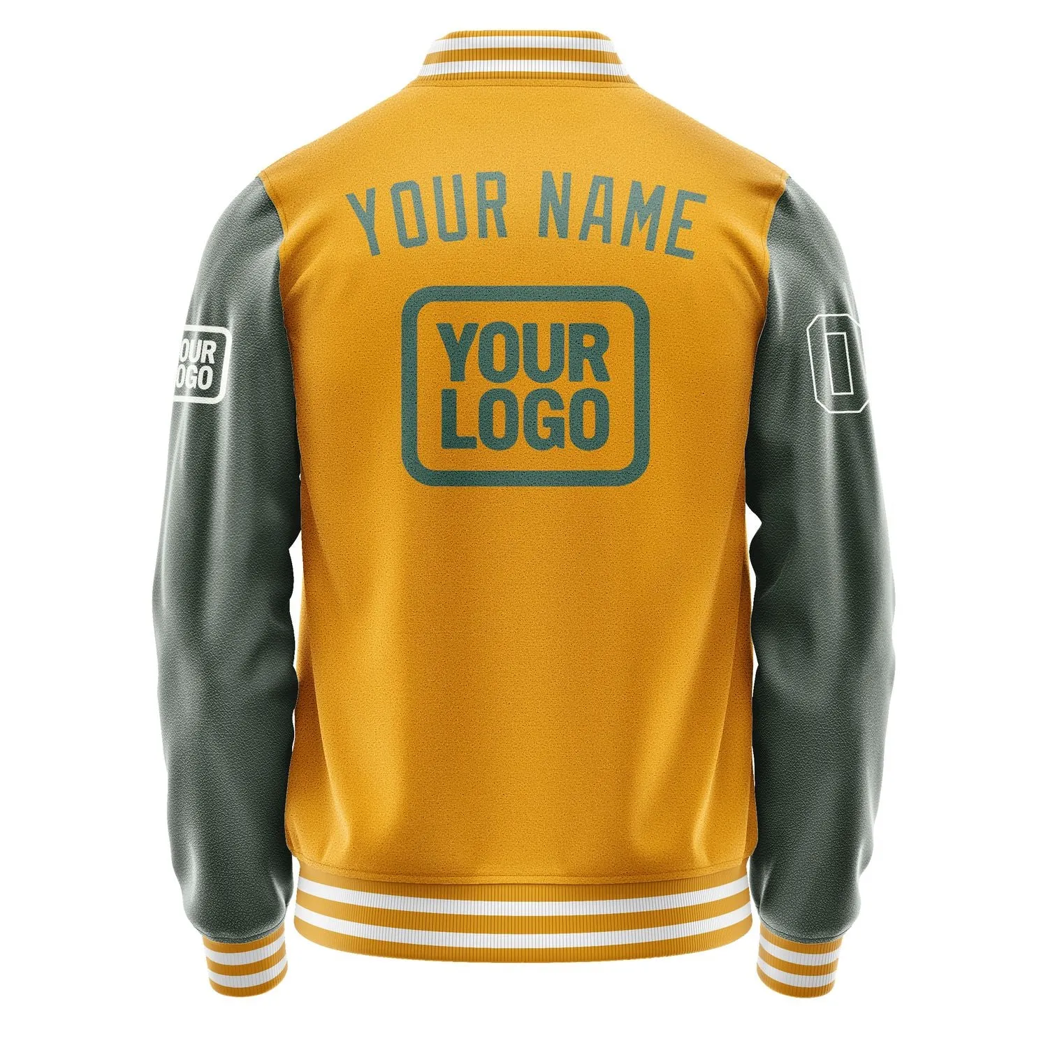 Custom Yellow Blue Green Jacket sold by Tailorly product image thumbnail 4