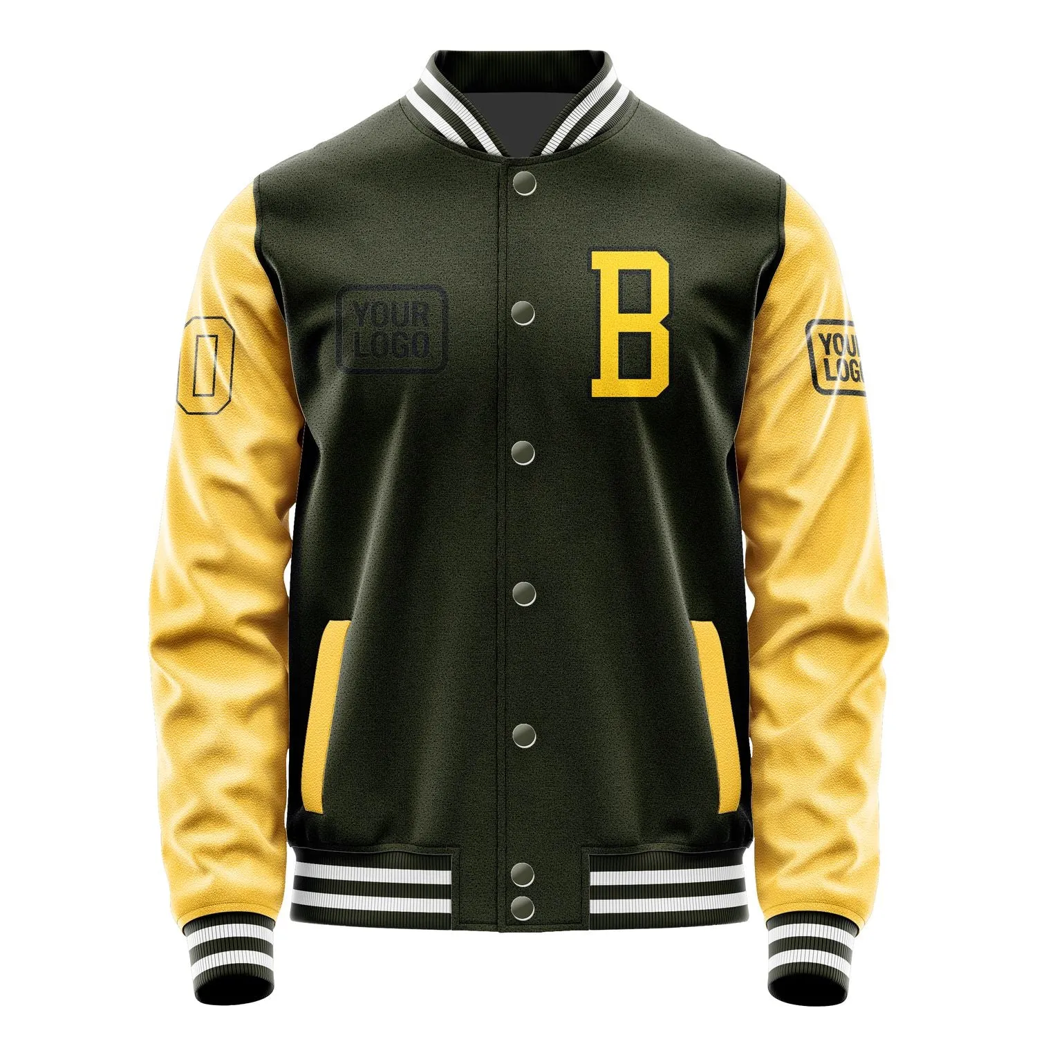 Custom Olive Gold Jacket sold by Tailorly product image thumbnail 2