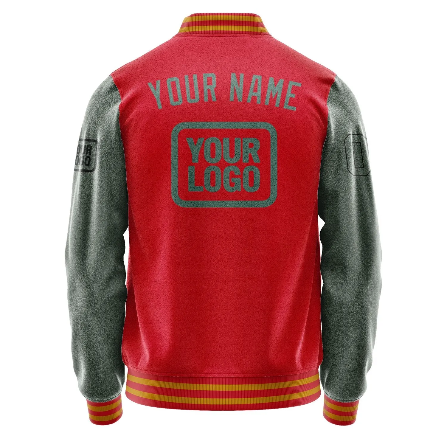 Custom Red Blue Green Jacket sold by Tailorly product image thumbnail 4