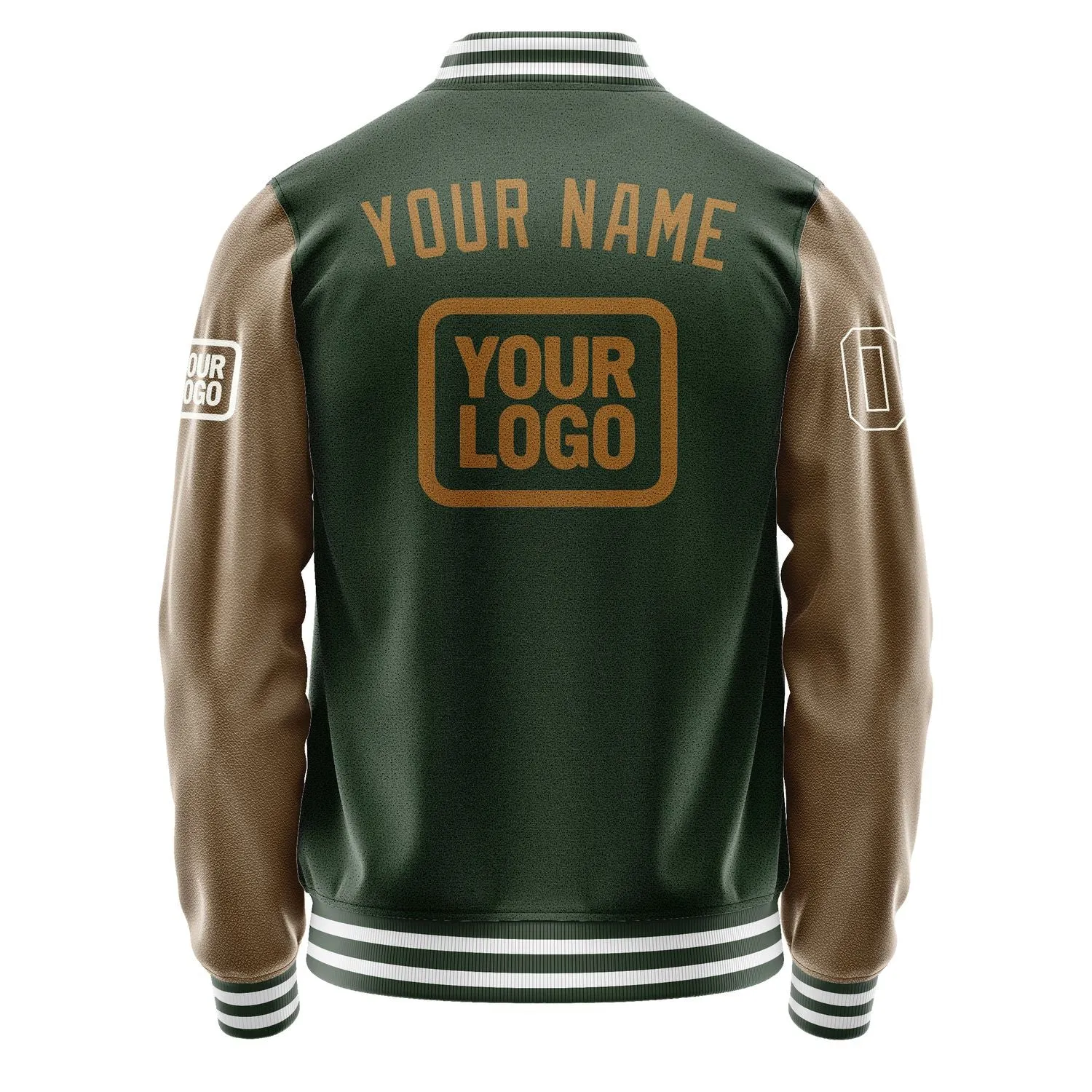 Custom Dark Green Khaki Jacket sold by Tailorly product image thumbnail 4