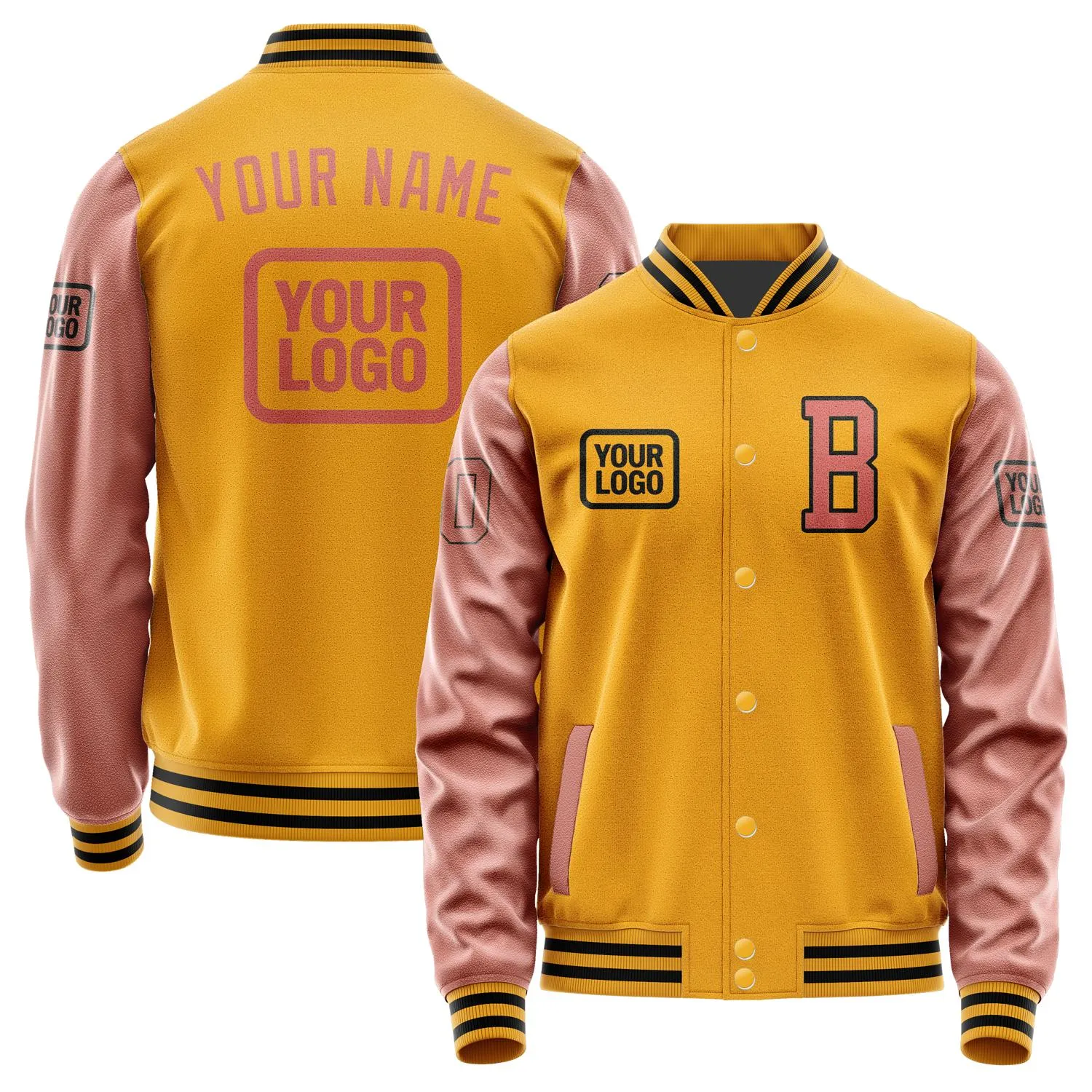 Custom Yellow Copper Rose Jacket sold by Tailorly