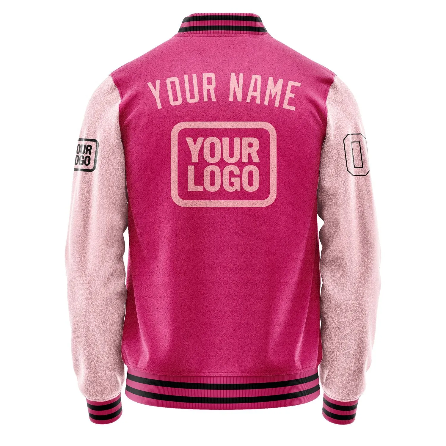 Custom Pink Light Pink Jacket sold by Tailorly product image thumbnail 4