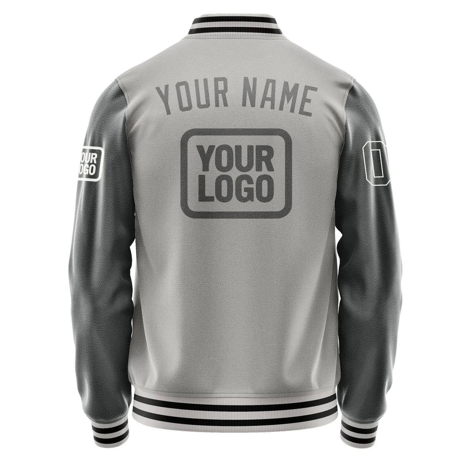 Custom Gray Dark Grey Jacket sold by Tailorly product image thumbnail 4