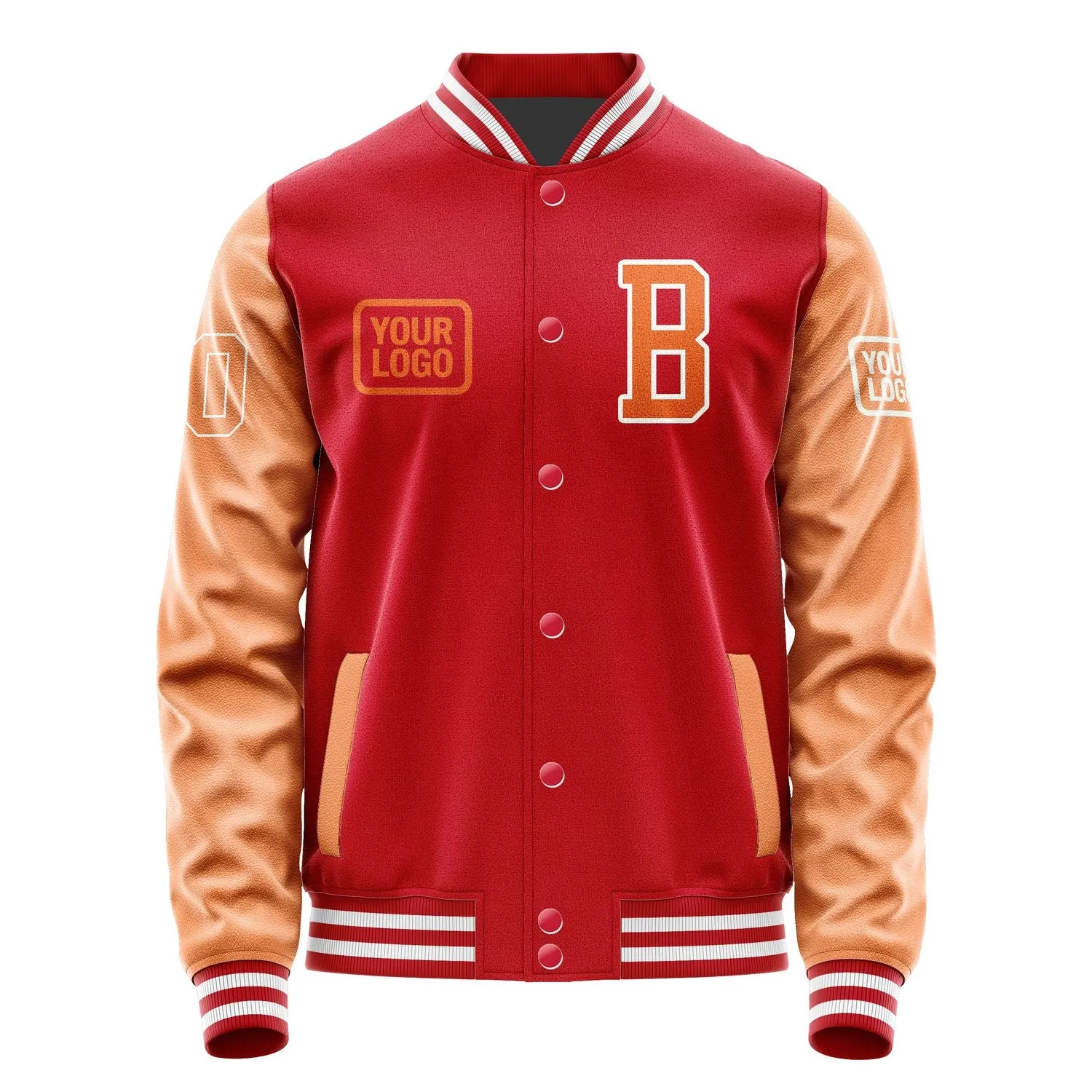Custom Red Orange Jacket sold by Tailorly product image thumbnail 2