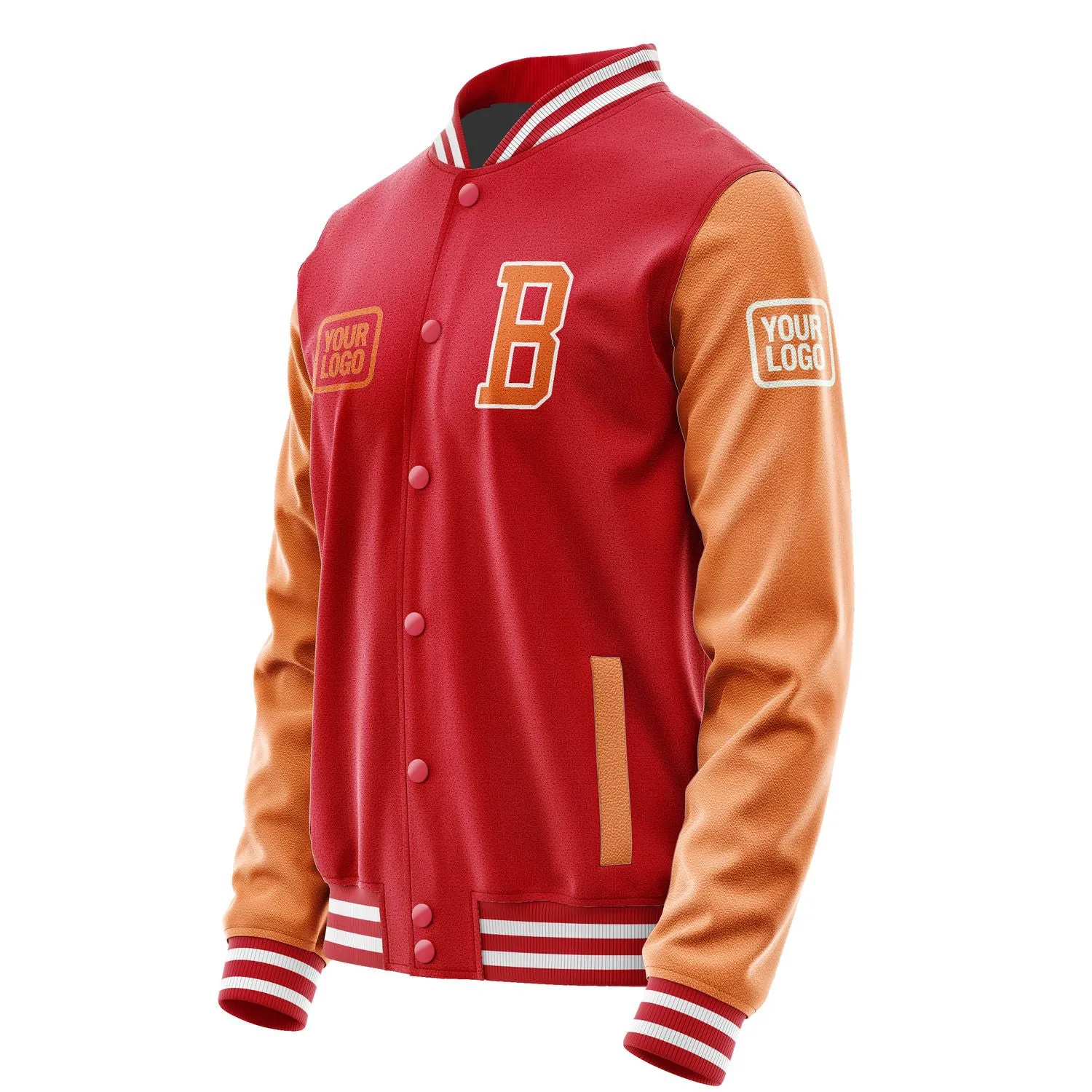 Custom Red Orange Jacket sold by Tailorly product image thumbnail 3