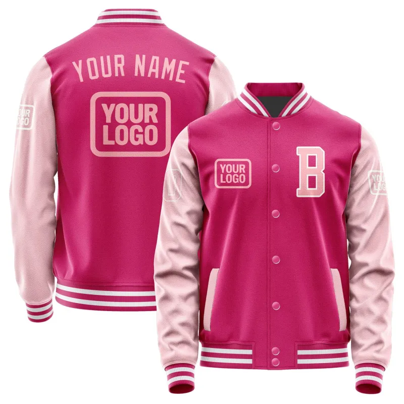 Custom Pink Light Pink Jacket sold by Tailorly