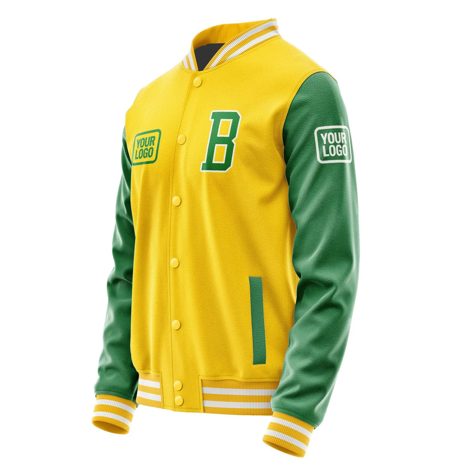 Custom Gold Emerald Green Jacket sold by Tailorly product image thumbnail 3
