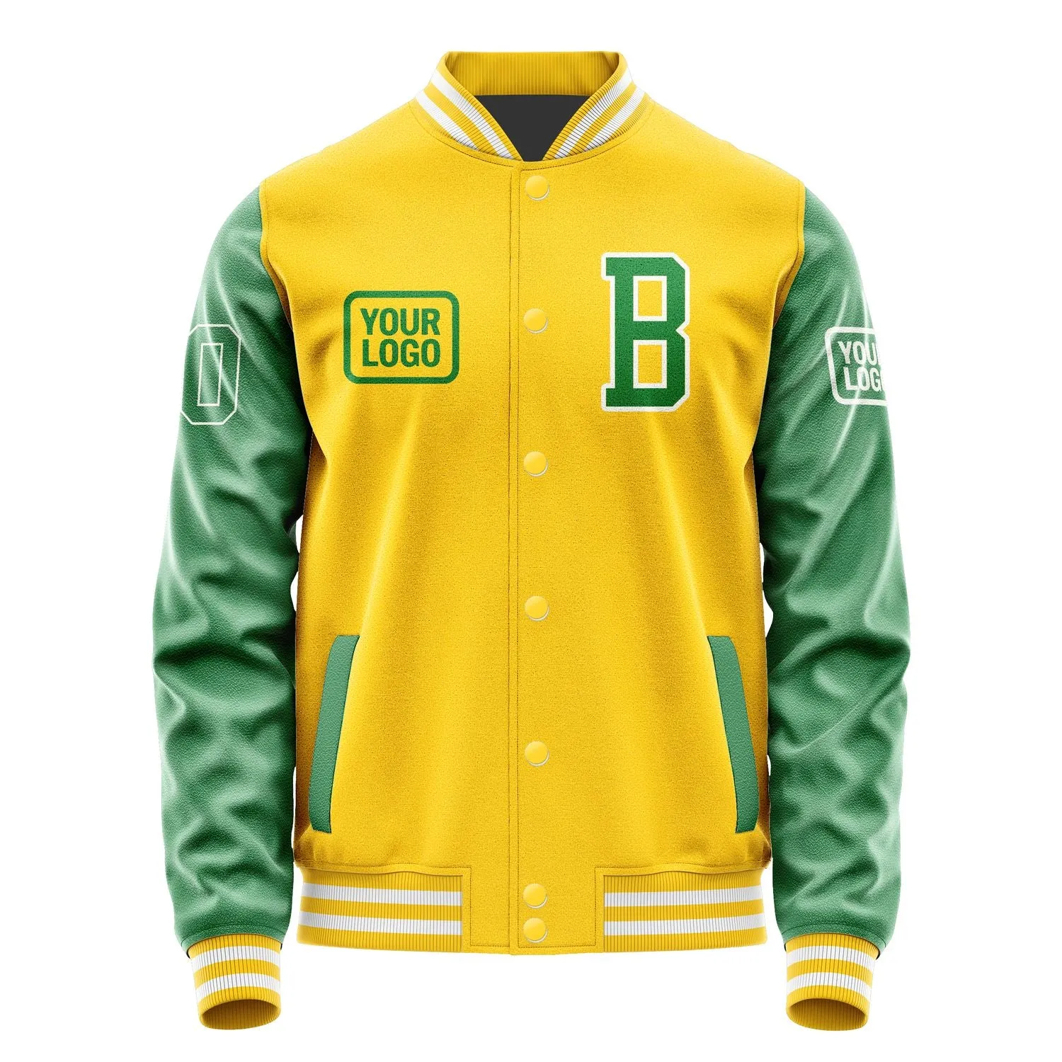 Custom Gold Emerald Green Jacket sold by Tailorly product image thumbnail 2