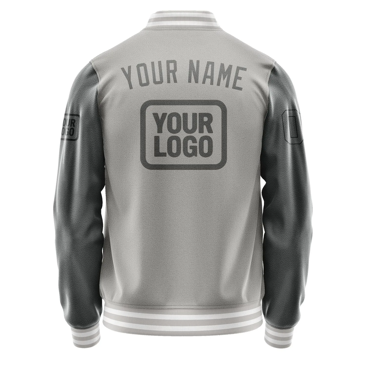 Custom Gray Dark Grey Jacket sold by Tailorly product image thumbnail 4