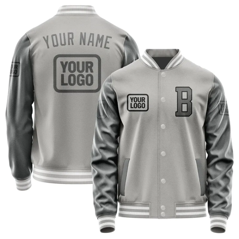 Custom Gray Dark Grey Jacket sold by Tailorly