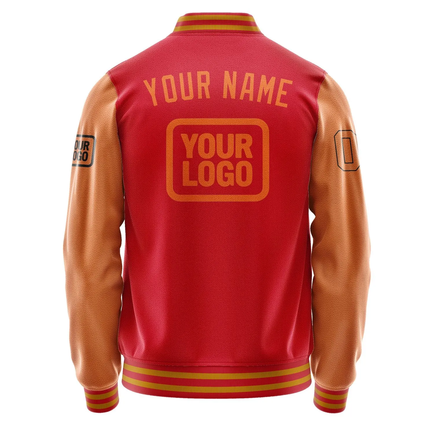 Custom Red Orange Jacket sold by Tailorly product image thumbnail 4
