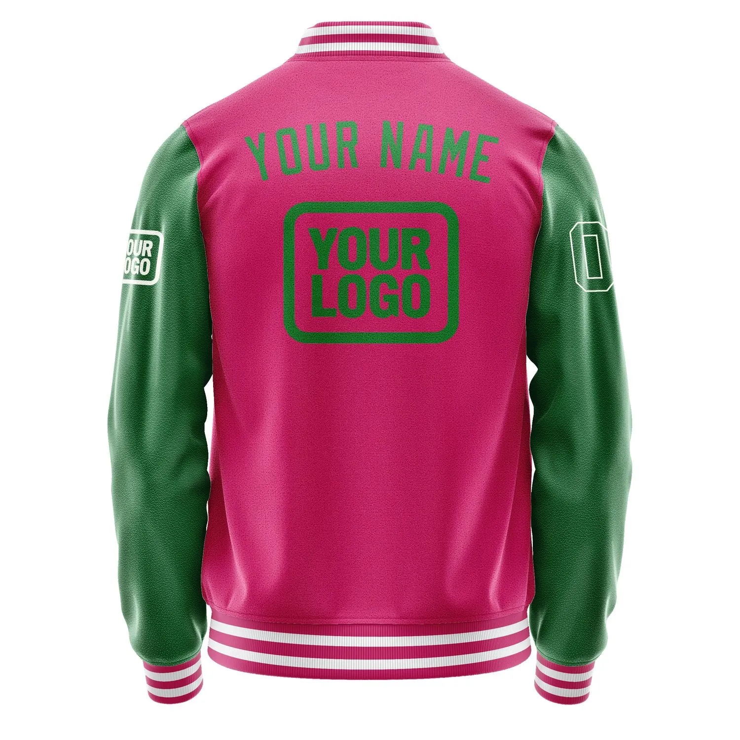 Custom Pink Emerald Green Jacket sold by Tailorly product image thumbnail 4