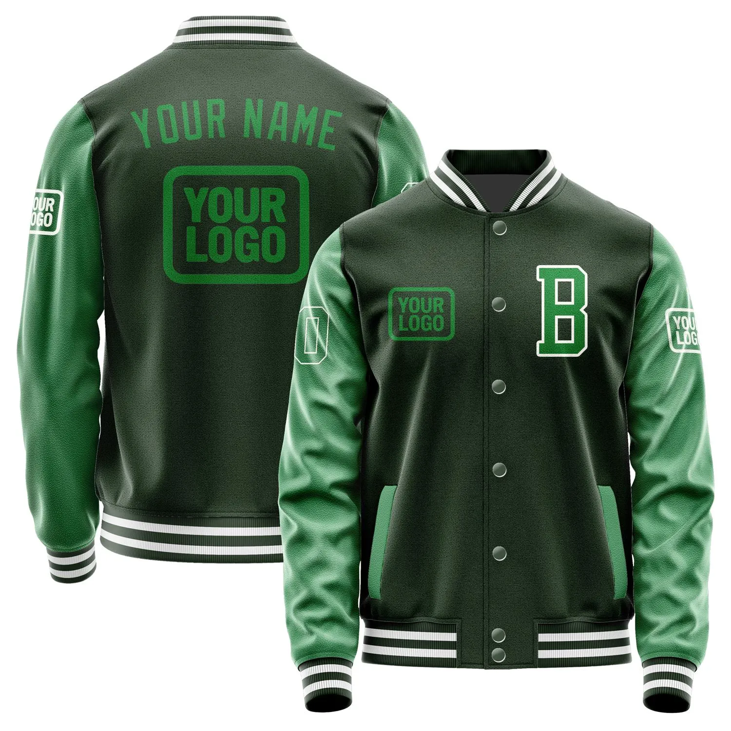 Custom Dark Green Emerald Green Jacket sold by Tailorly
