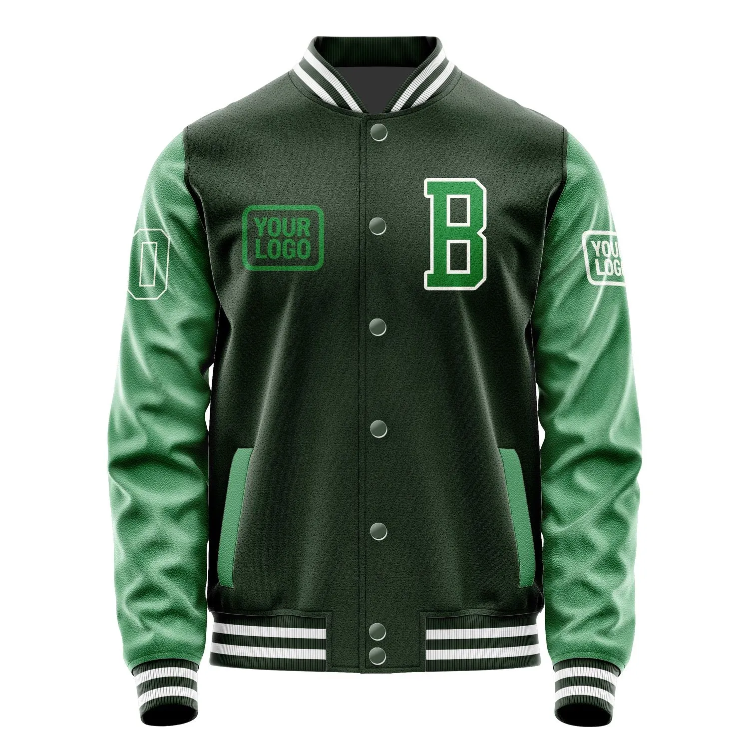 Custom Dark Green Emerald Green Jacket sold by Tailorly product image thumbnail 2