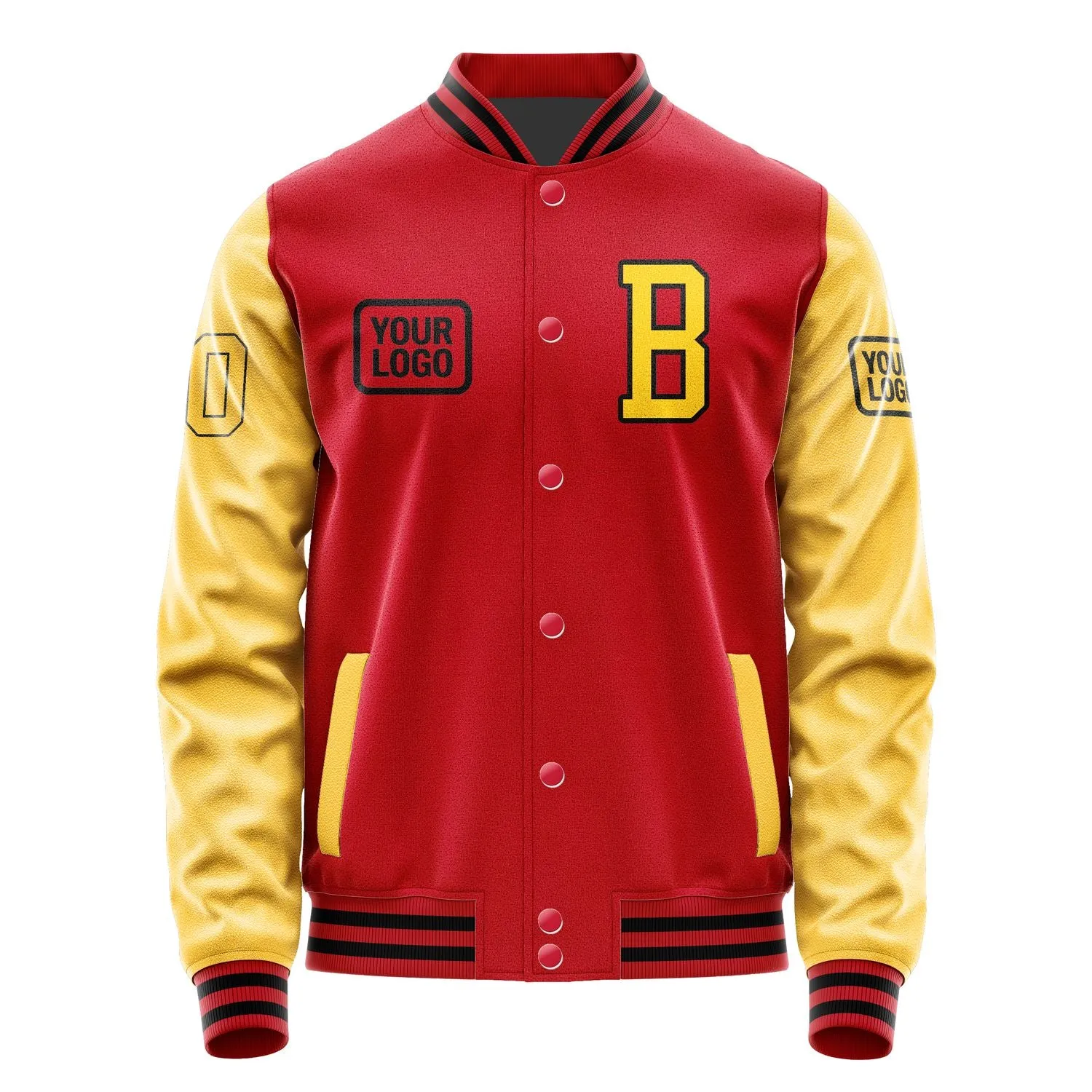 Custom Red Gold Jacket sold by Tailorly product image thumbnail 2