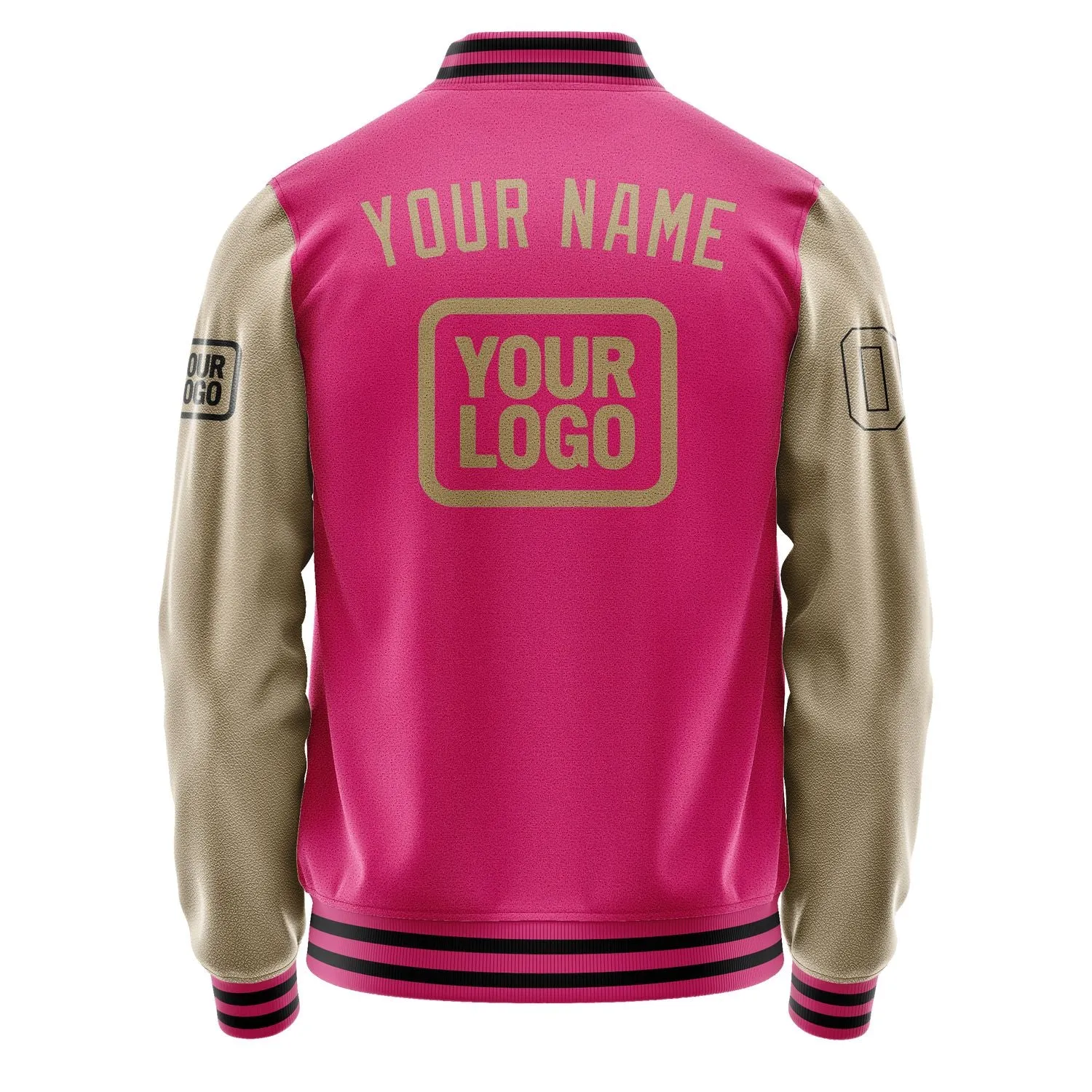 Custom Pink Light Khaki Jacket sold by Tailorly product image thumbnail 4