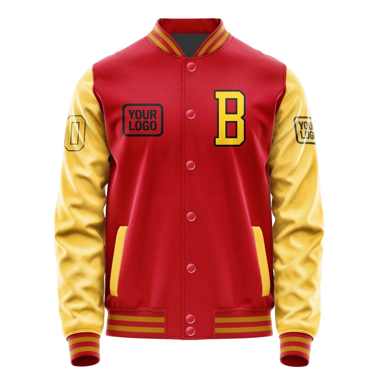 Custom Red Gold Jacket sold by Tailorly product image thumbnail 2