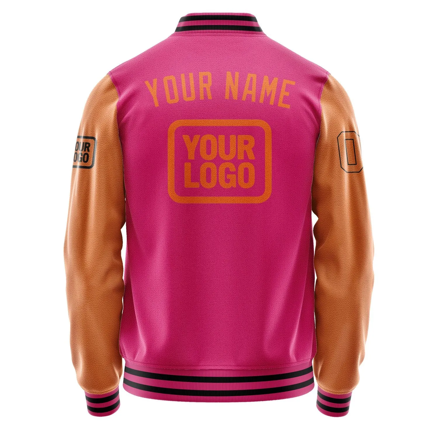 Custom Pink Orange Jacket sold by Tailorly product image thumbnail 4