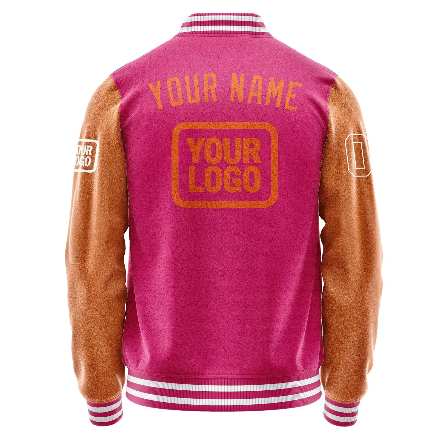 Custom Pink Orange Jacket sold by Tailorly product image thumbnail 4