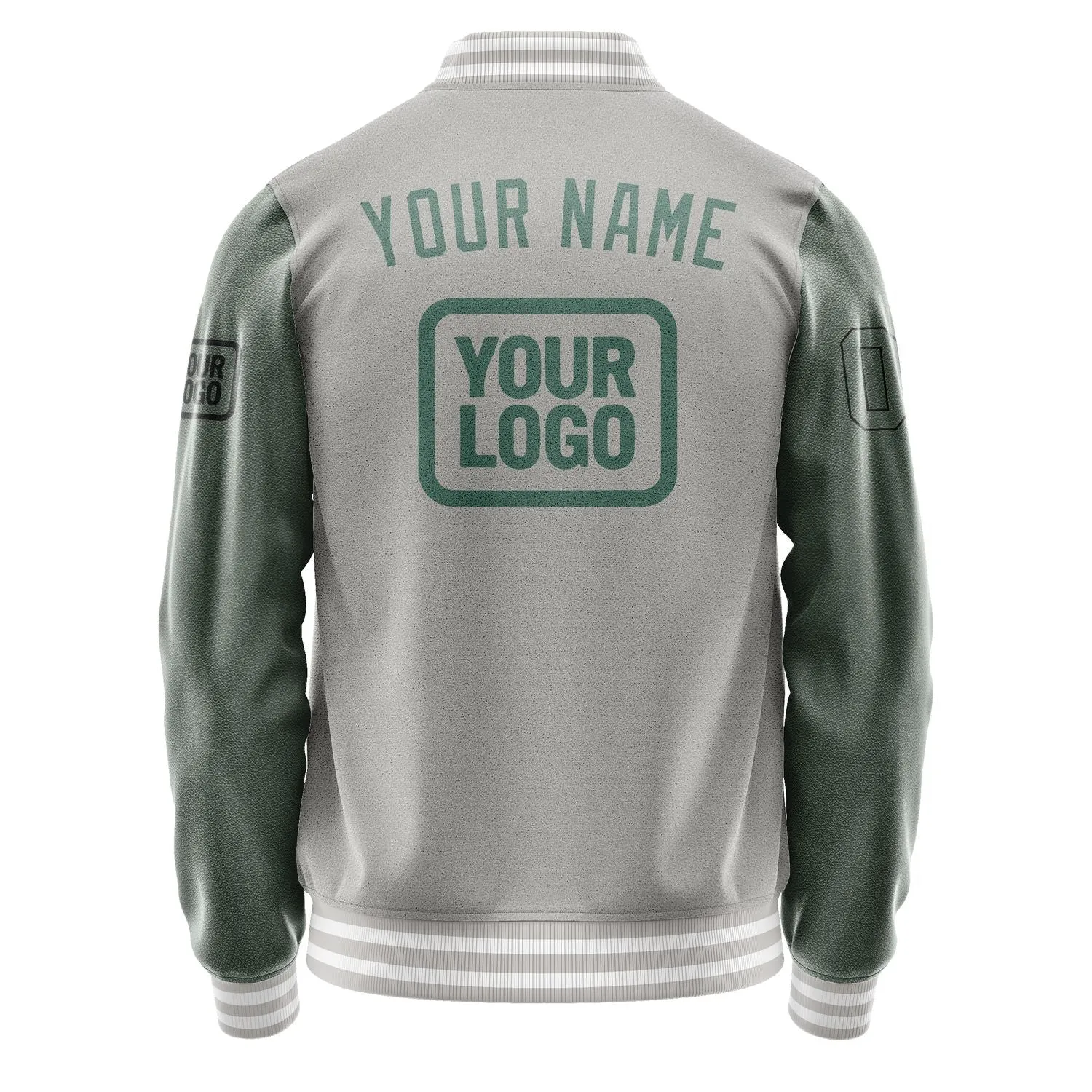 Custom Gray Blue Green Jacket sold by Tailorly product image thumbnail 4
