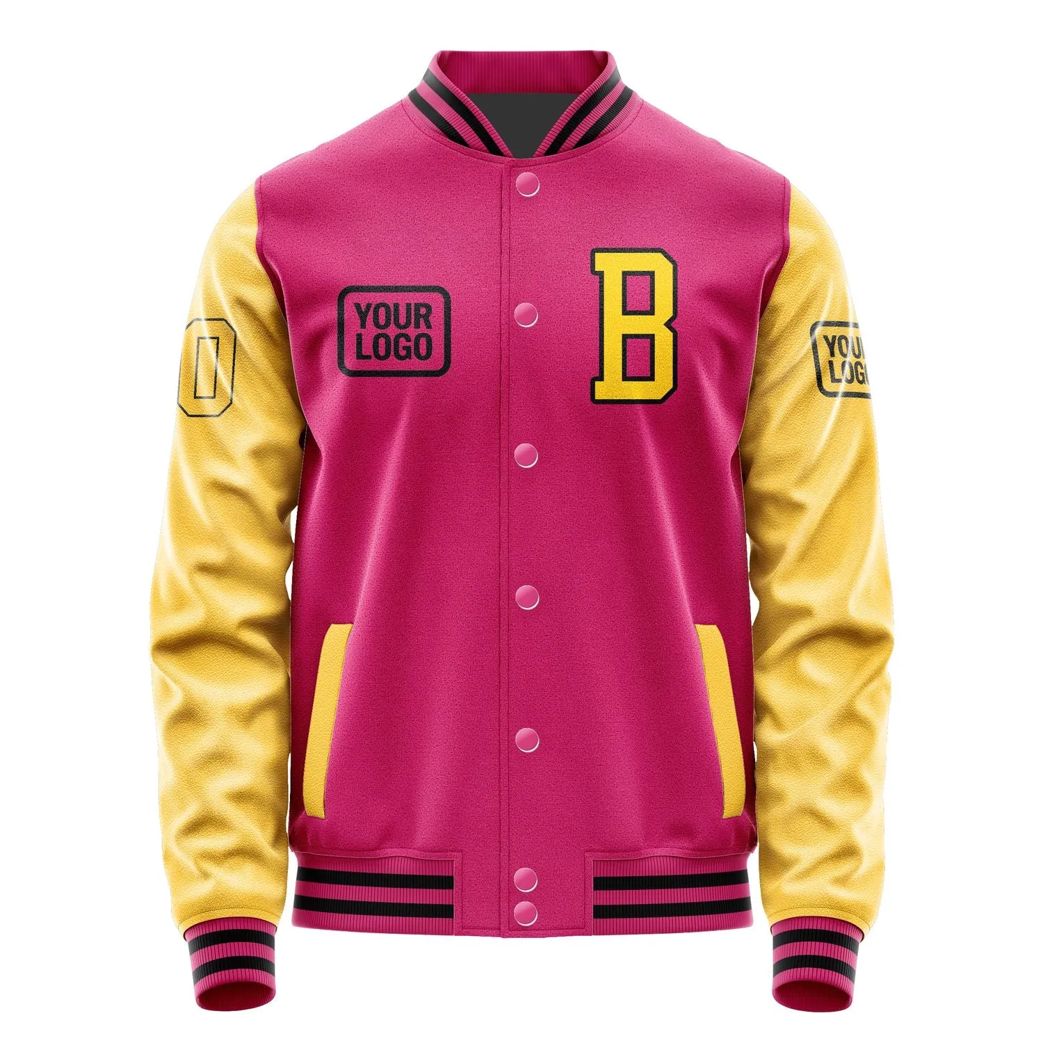 Custom Pink Gold Jacket sold by Tailorly product image thumbnail 2