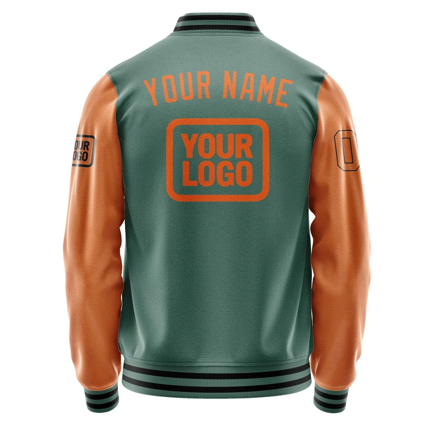 Custom Blue Green Orange Jacket sold by Tailorly product image thumbnail 4
