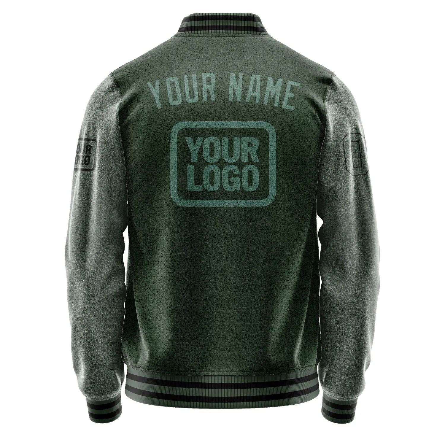 Custom Dark Green Blue Green Jacket sold by Tailorly product image thumbnail 4