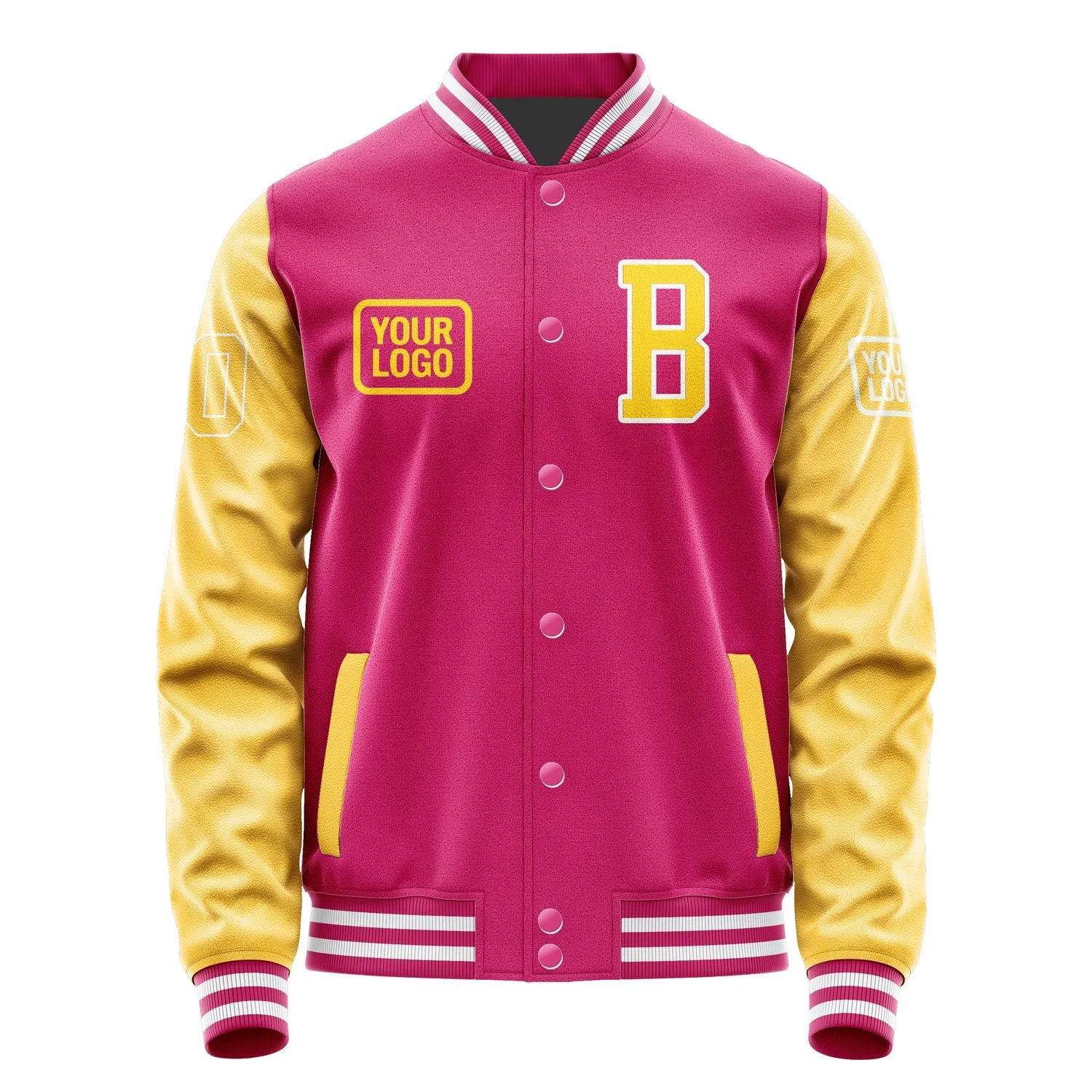 Custom Pink Gold Jacket sold by Tailorly product image thumbnail 2