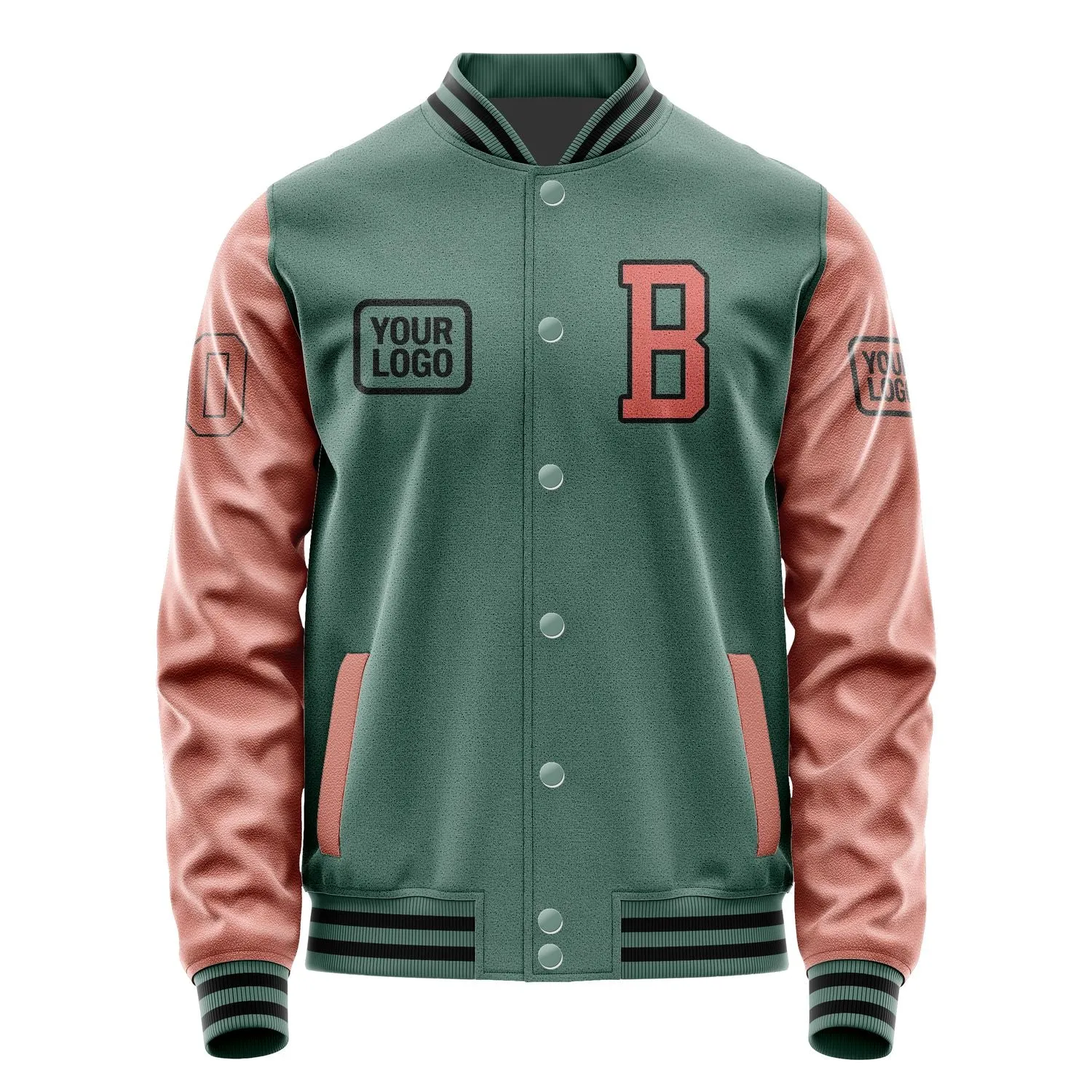 Custom Blue Green Copper Rose Jacket sold by Tailorly product image thumbnail 2