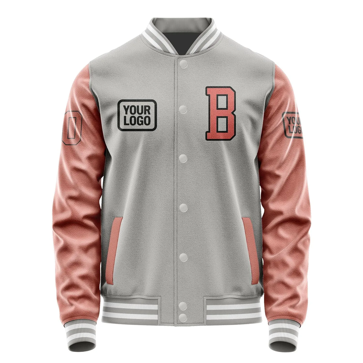 Custom Gray Copper Rose Jacket sold by Tailorly product image thumbnail 2