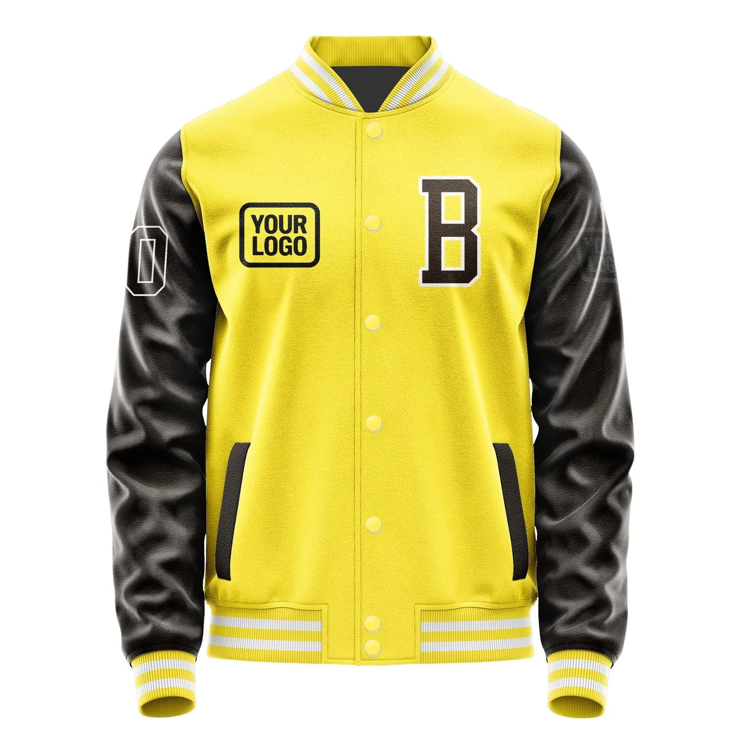 Custom Light Yellow Brown Jacket sold by Tailorly product image thumbnail 2