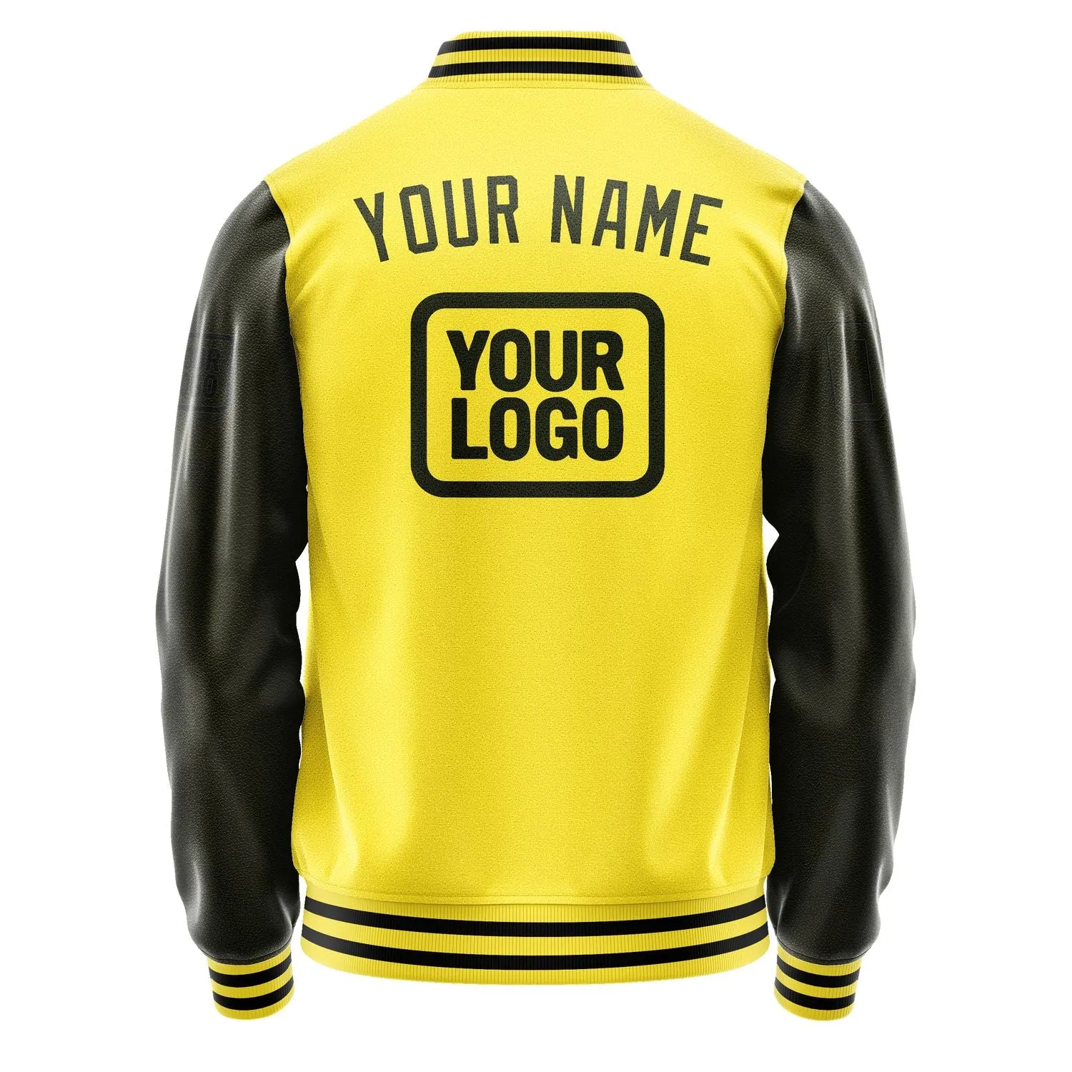 Custom Light Yellow Olive Jacket sold by Tailorly product image thumbnail 4