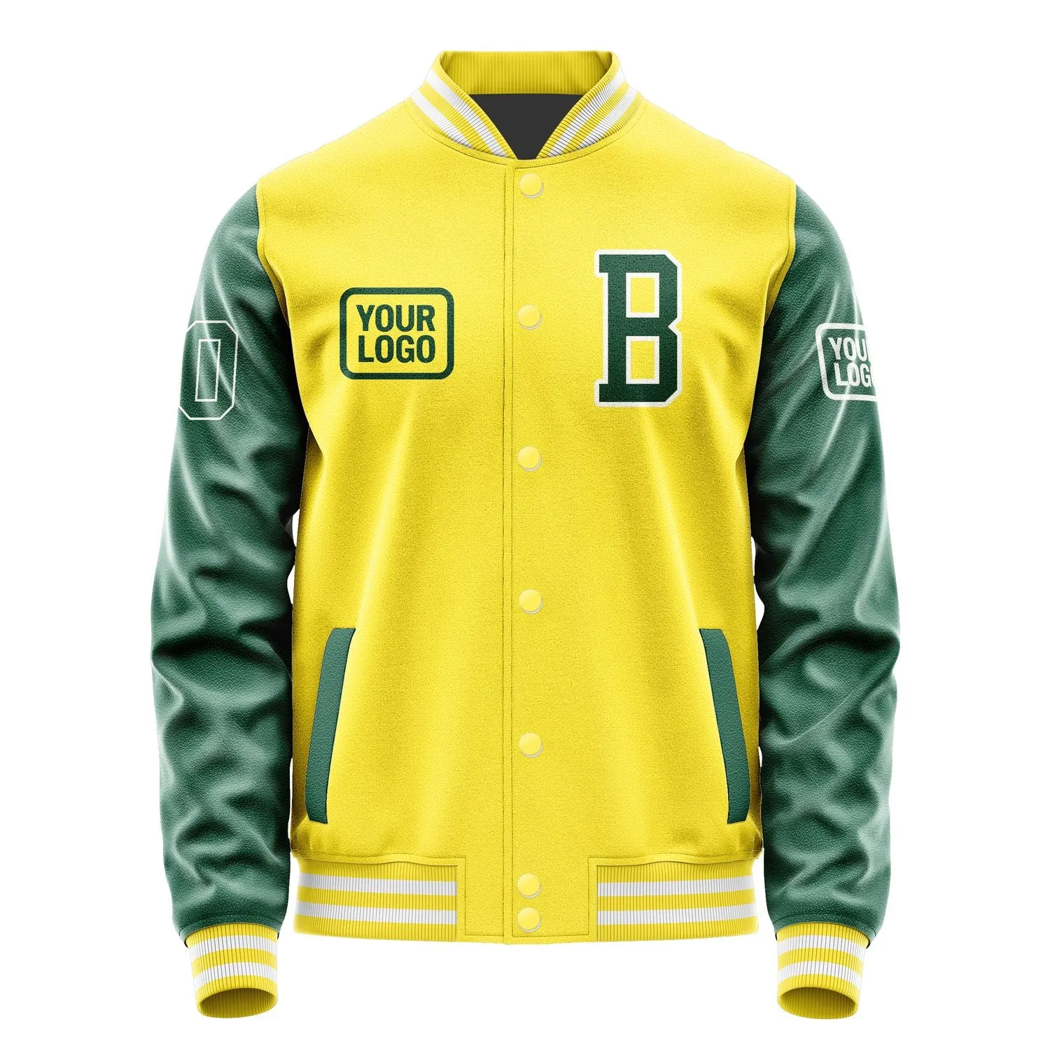 Custom Light Yellow Green Jacket sold by Tailorly product image thumbnail 2