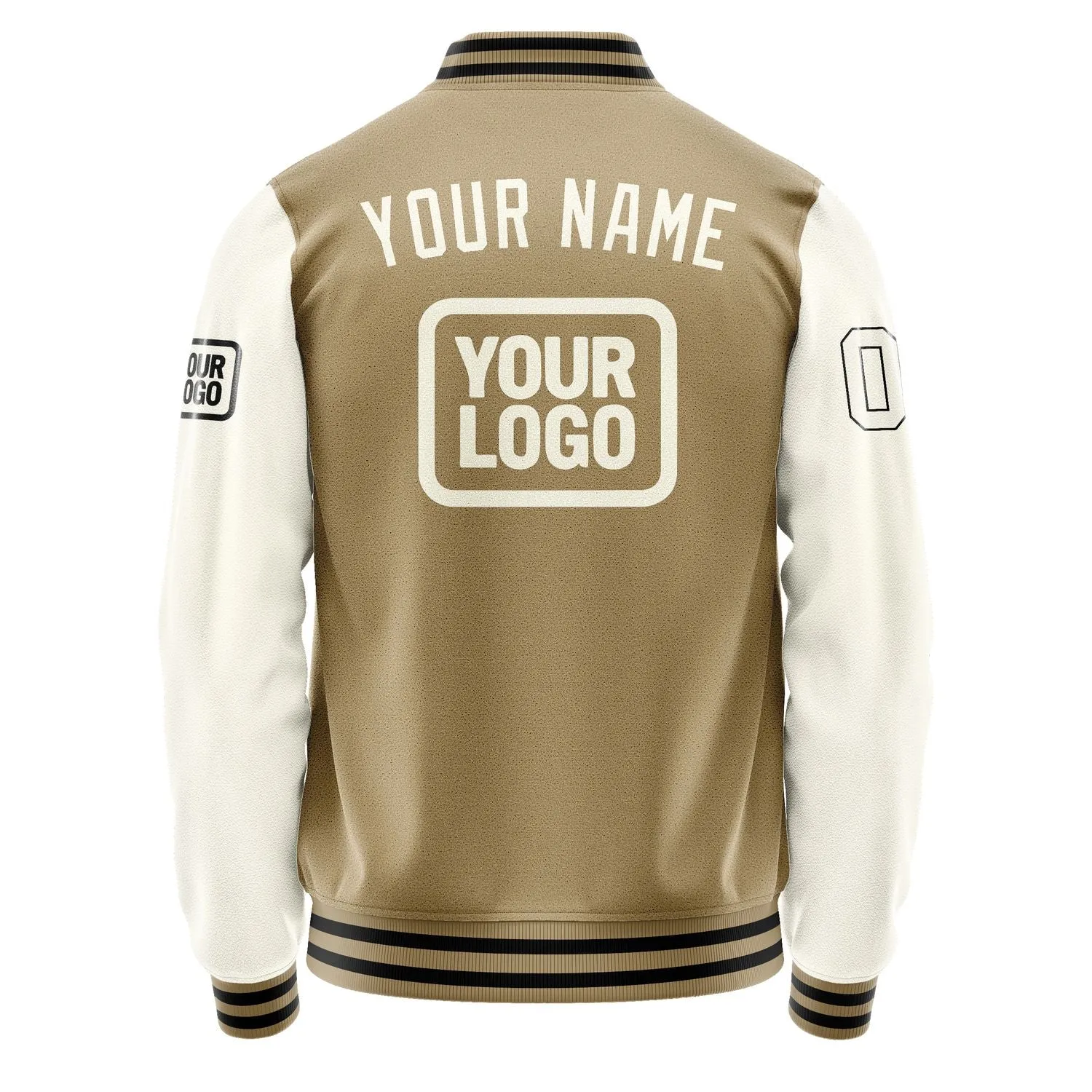 Custom Light Khaki Cream Jacket sold by Tailorly product image thumbnail 4