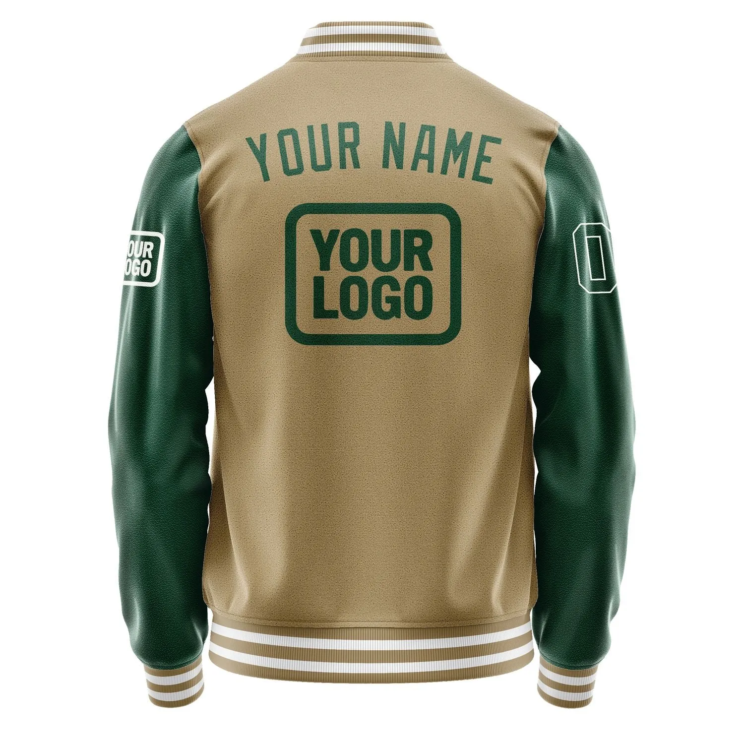 Custom Light Khaki Green Jacket sold by Tailorly product image thumbnail 4