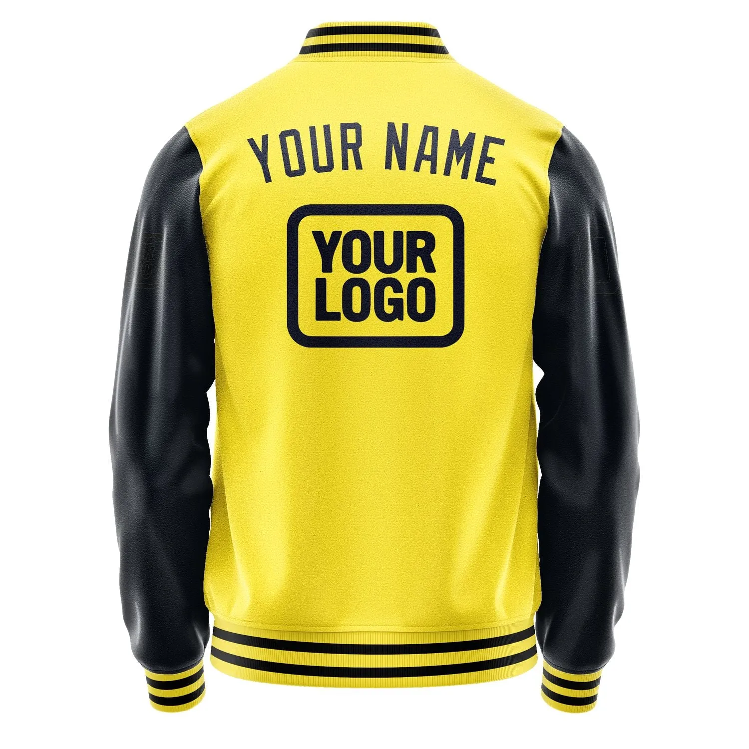 Custom Light Yellow Navy Jacket sold by Tailorly product image thumbnail 4