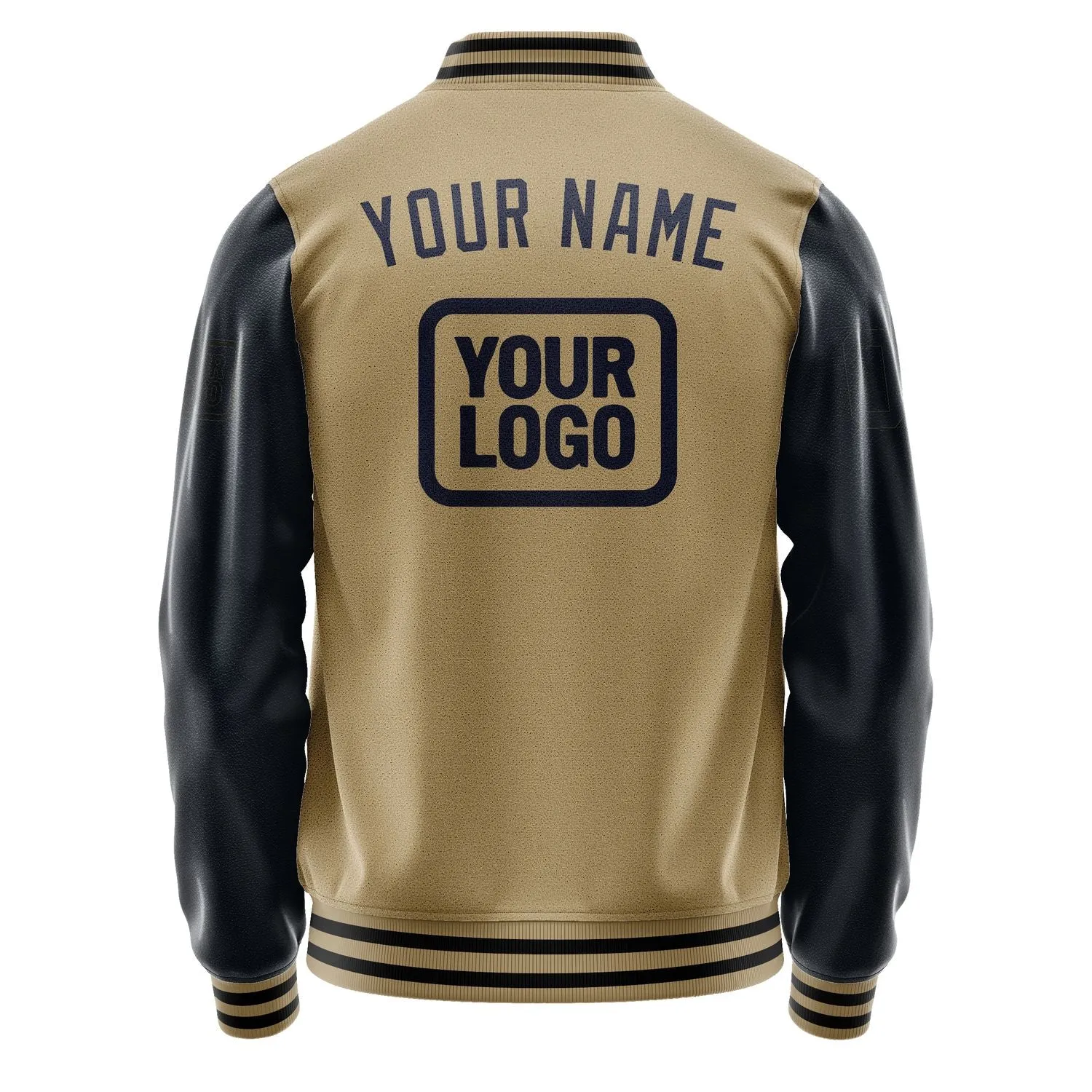 Custom Light Khaki Navy Jacket sold by Tailorly product image thumbnail 4